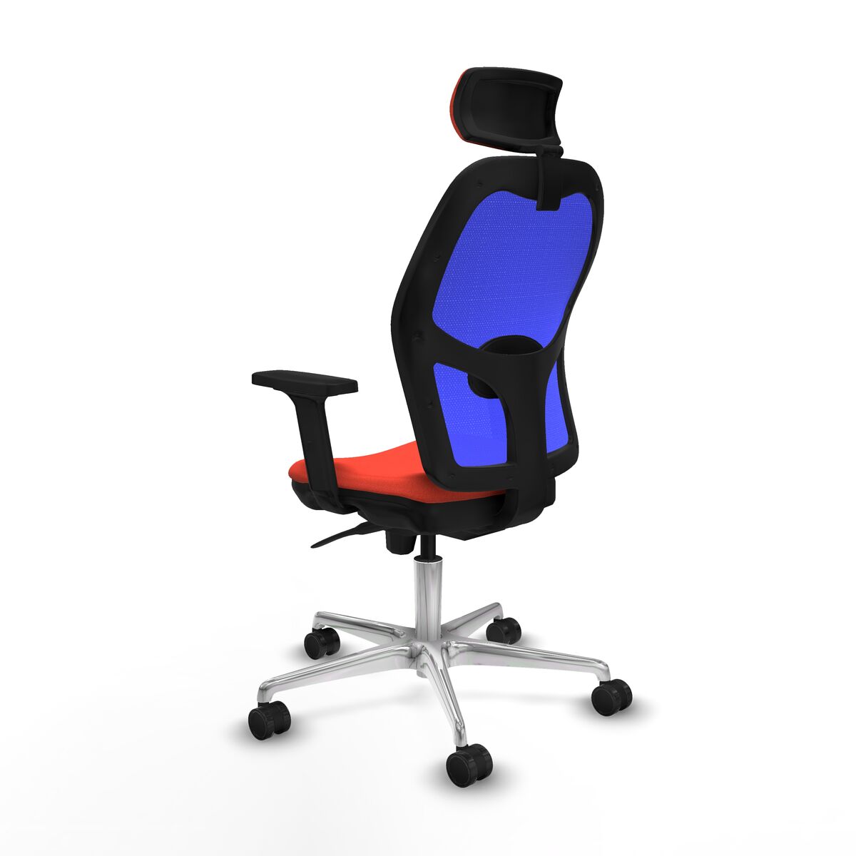 Silla de Oficina Piqueras y Crespo 2D086N2 Naranja Oscuro