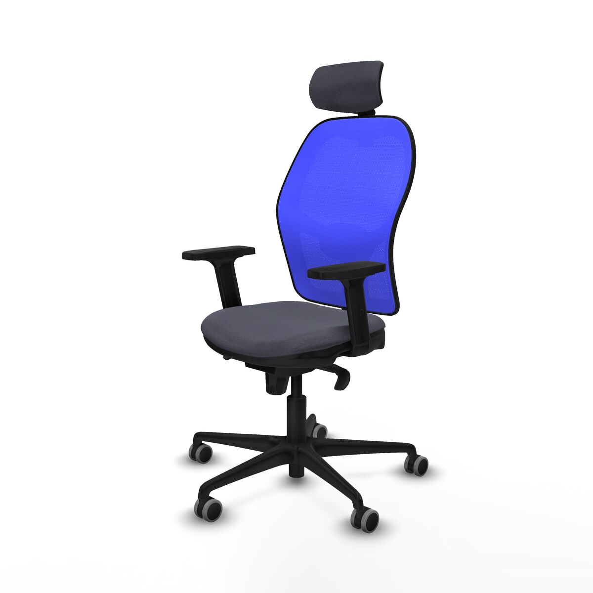 Silla de Oficina Piqueras y Crespo 2D036G2 Gris oscuro