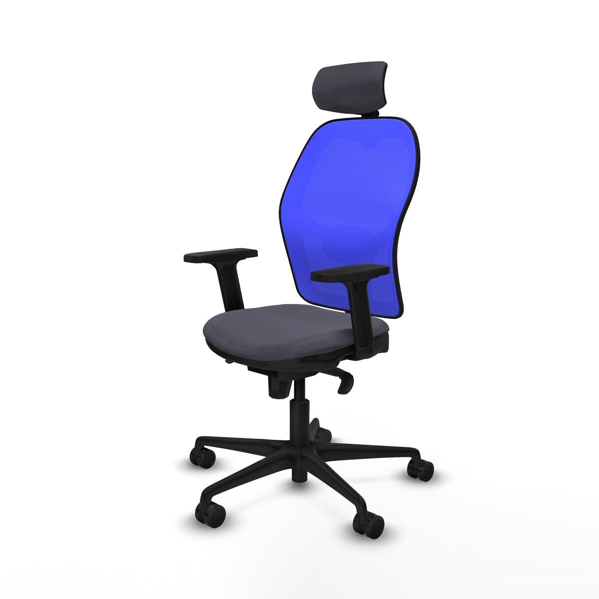 Silla de Oficina Piqueras y Crespo 2D036N2 Gris oscuro