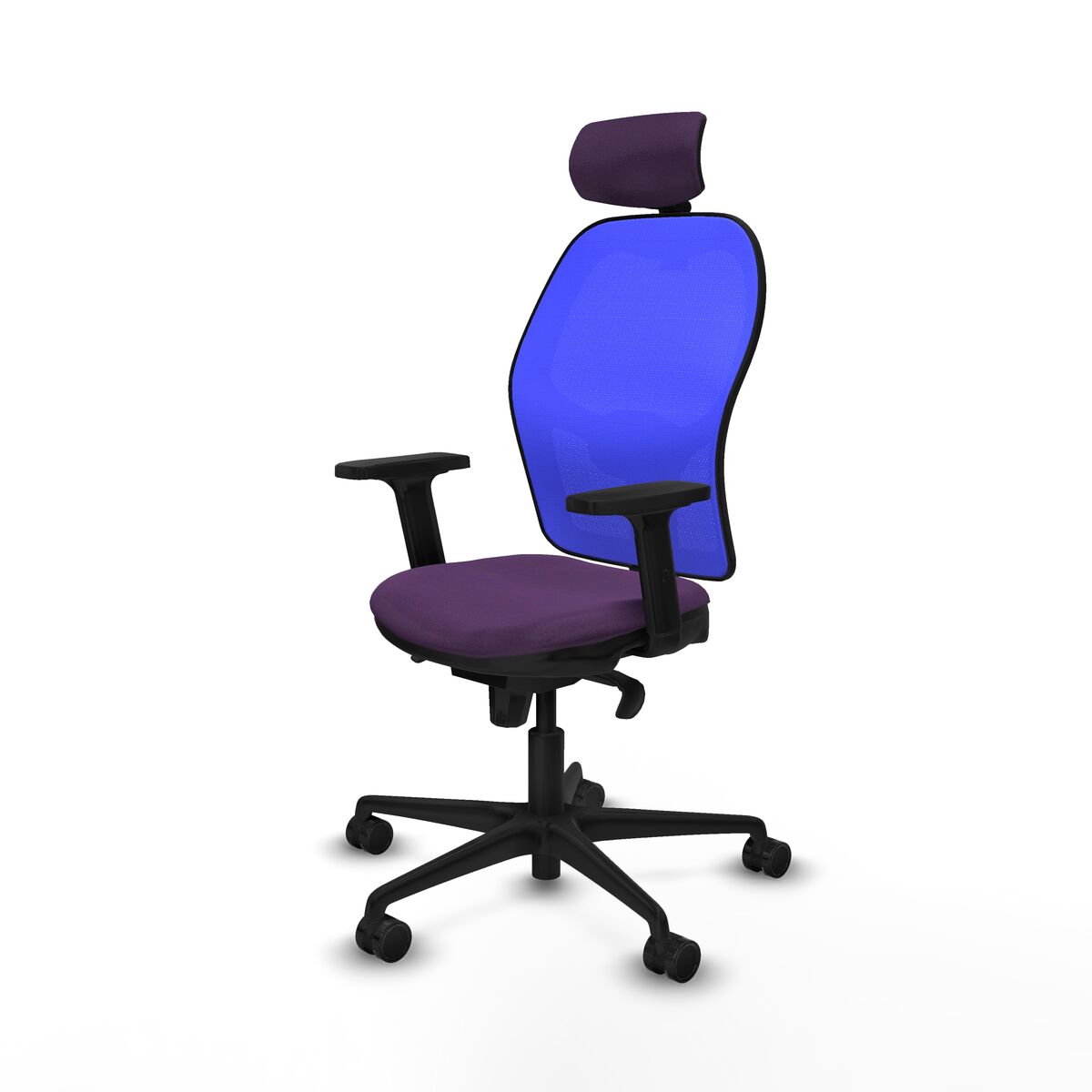 Silla de Oficina Piqueras y Crespo 2D036N2 Morado