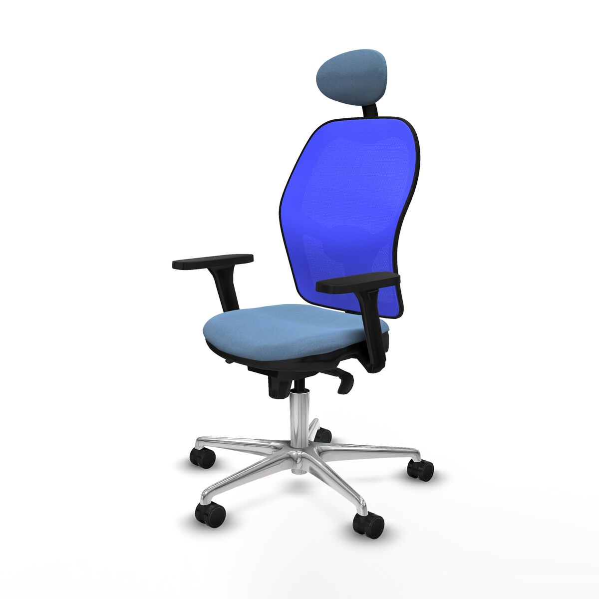 Silla de Oficina Piqueras y Crespo 3D086N1 Azul cielo