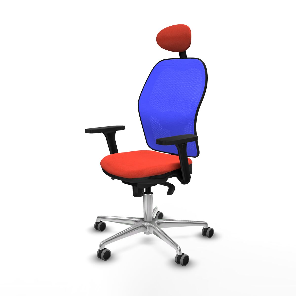 Silla de Oficina Piqueras y Crespo 3D086G1 Naranja Oscuro