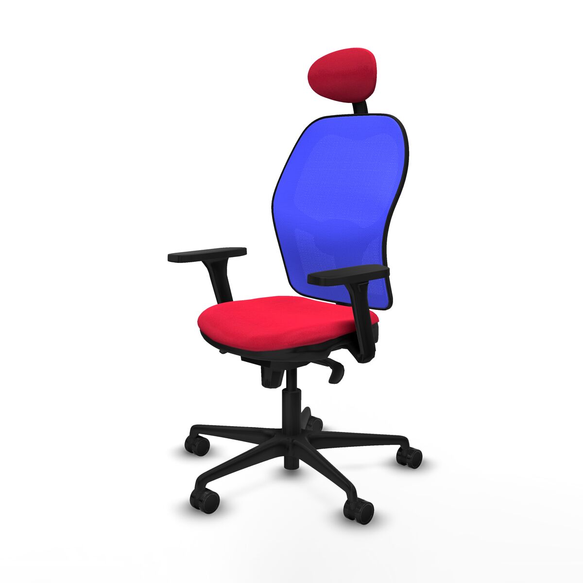 Silla de Oficina Piqueras y Crespo 3D036N1 Rojo