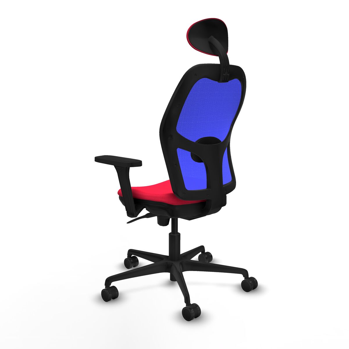 Silla de Oficina Piqueras y Crespo 3D036N1 Rojo