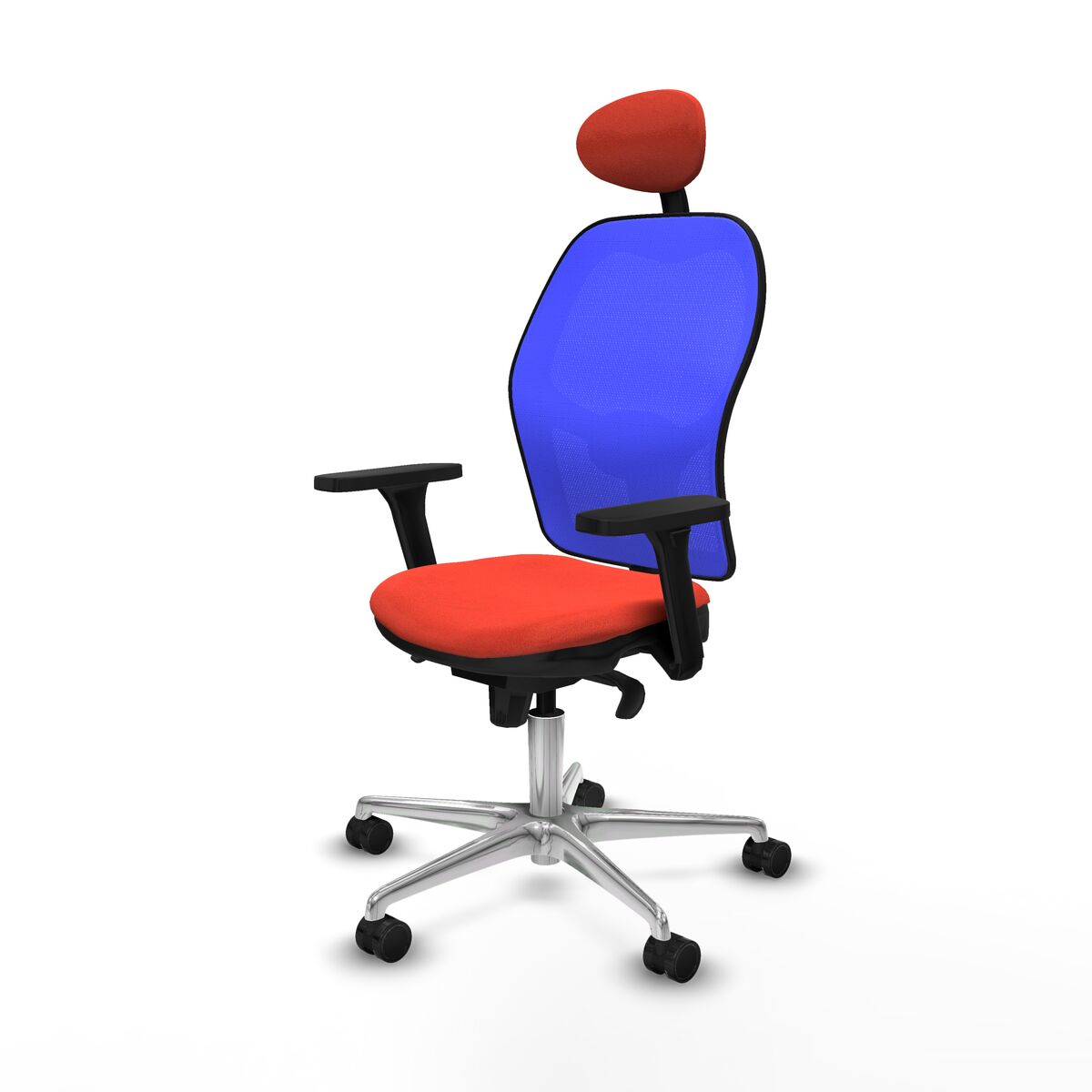 Silla de Oficina Piqueras y Crespo 3D086N1 Naranja Oscuro