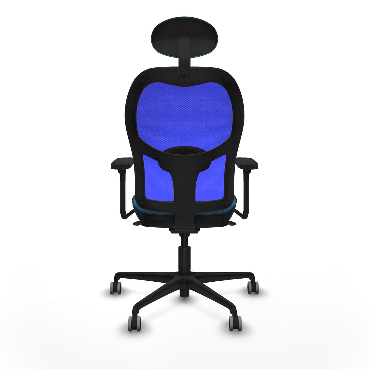 Silla de Oficina Piqueras y Crespo 3D036G1 Azul Verde petróleo