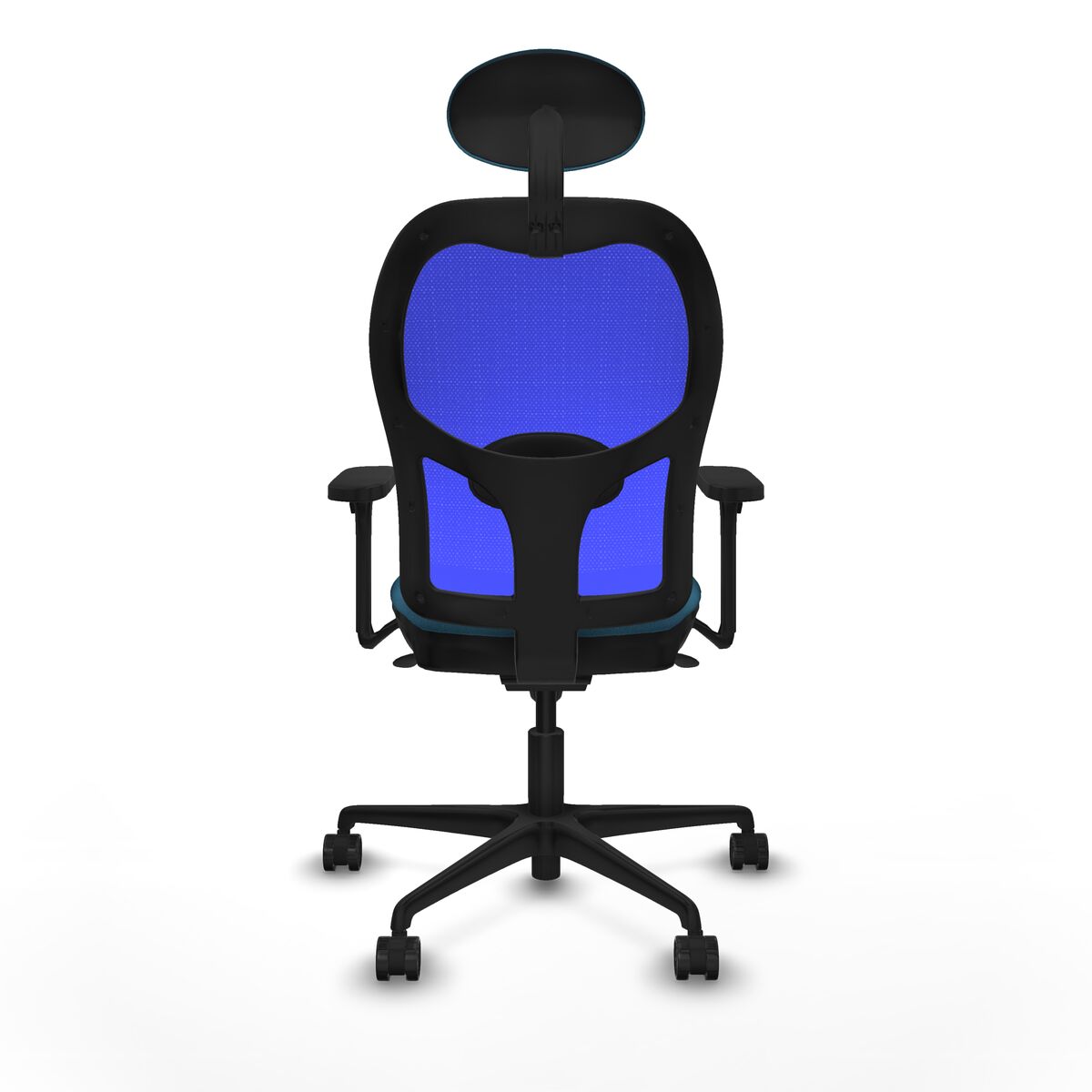 Silla de Oficina Piqueras y Crespo 3D036N1 Azul Verde petróleo