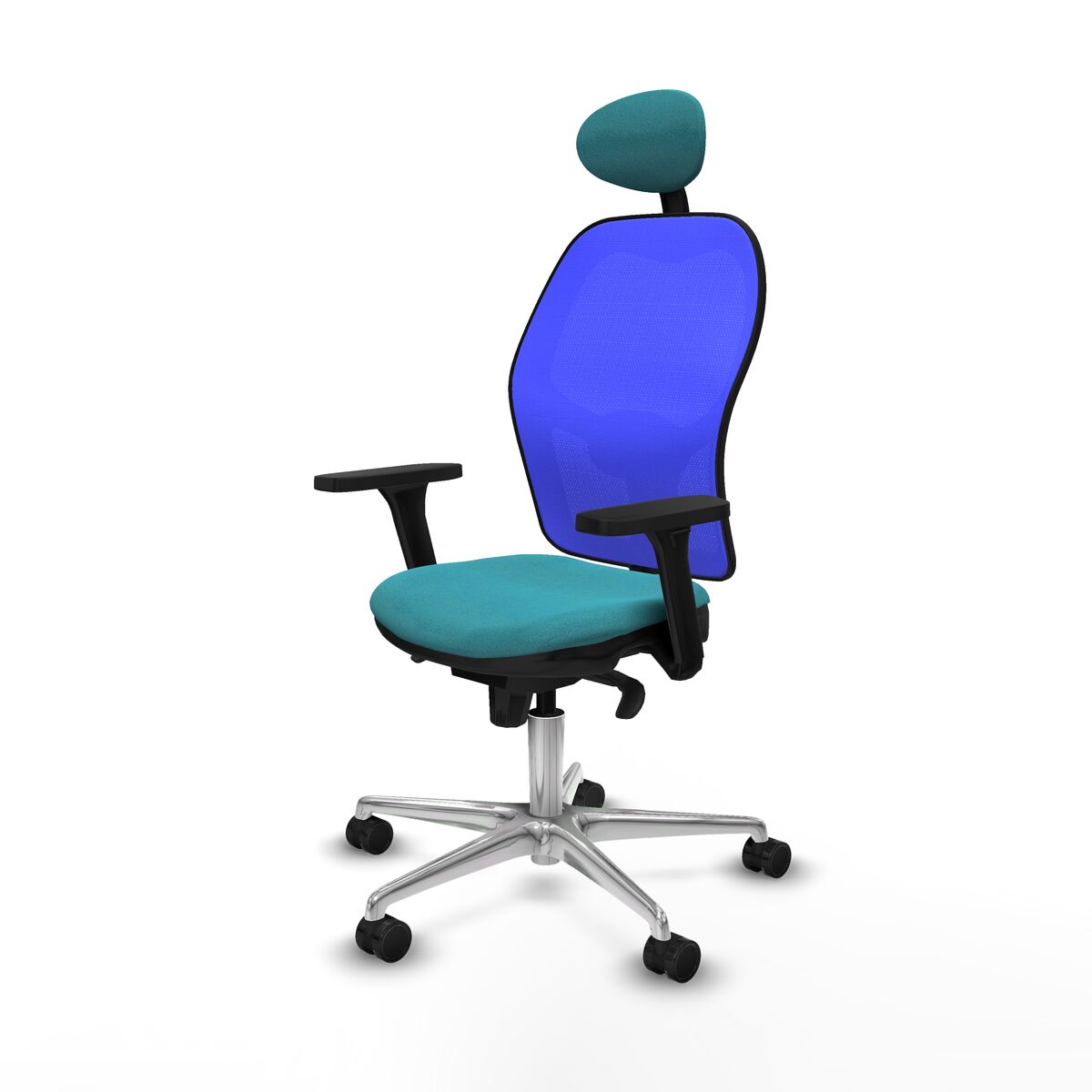 Silla de Oficina Piqueras y Crespo 3D086N1 Turquesa