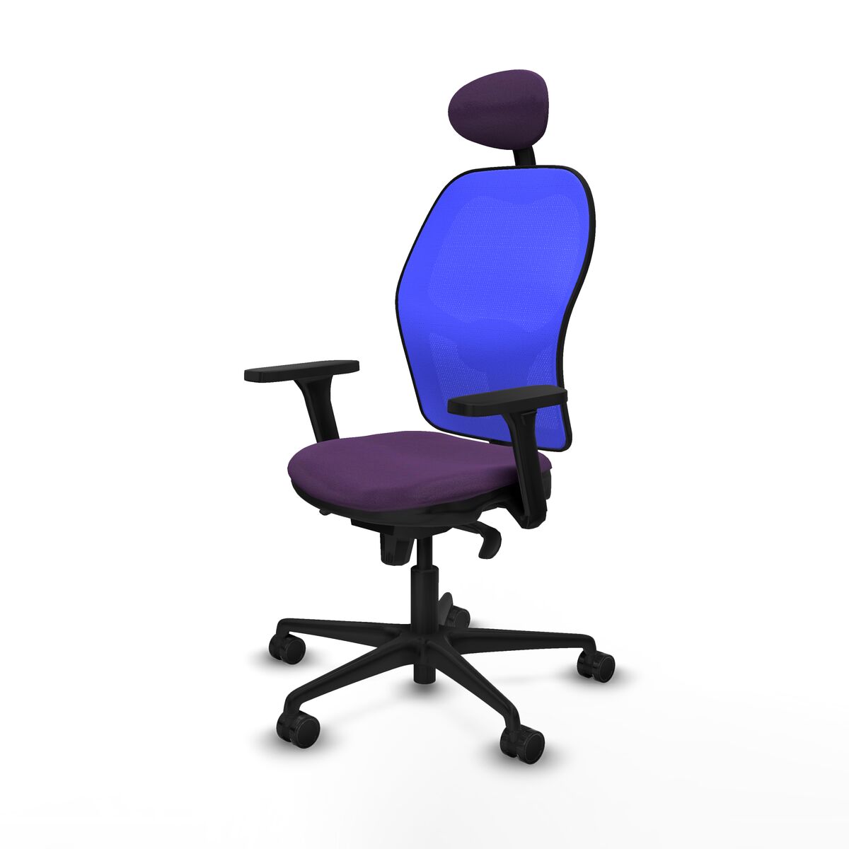 Silla de Oficina Piqueras y Crespo 3D036N1 Morado