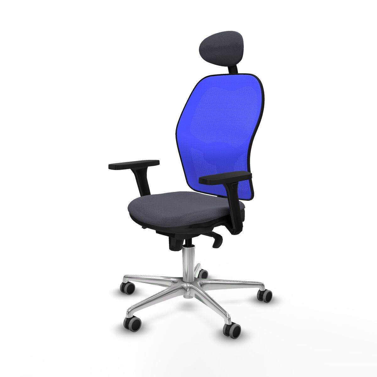 Silla de Oficina Piqueras y Crespo 3D086G1 Gris oscuro