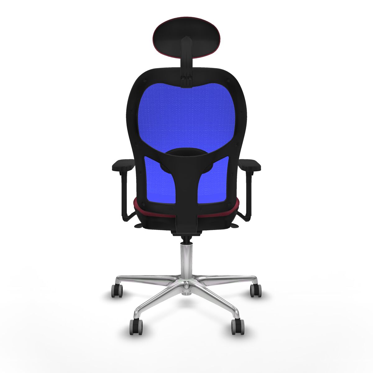 Silla de Oficina Piqueras y Crespo 3D086G1 Granate