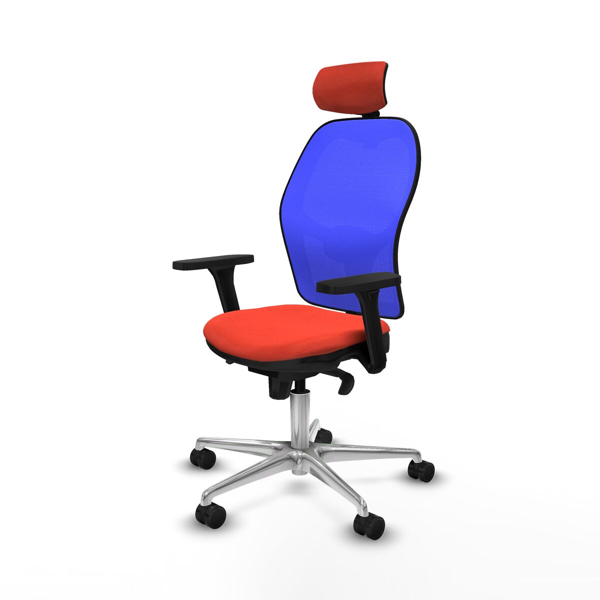 Silla de Oficina Piqueras y Crespo 3D086N2 Naranja Oscuro