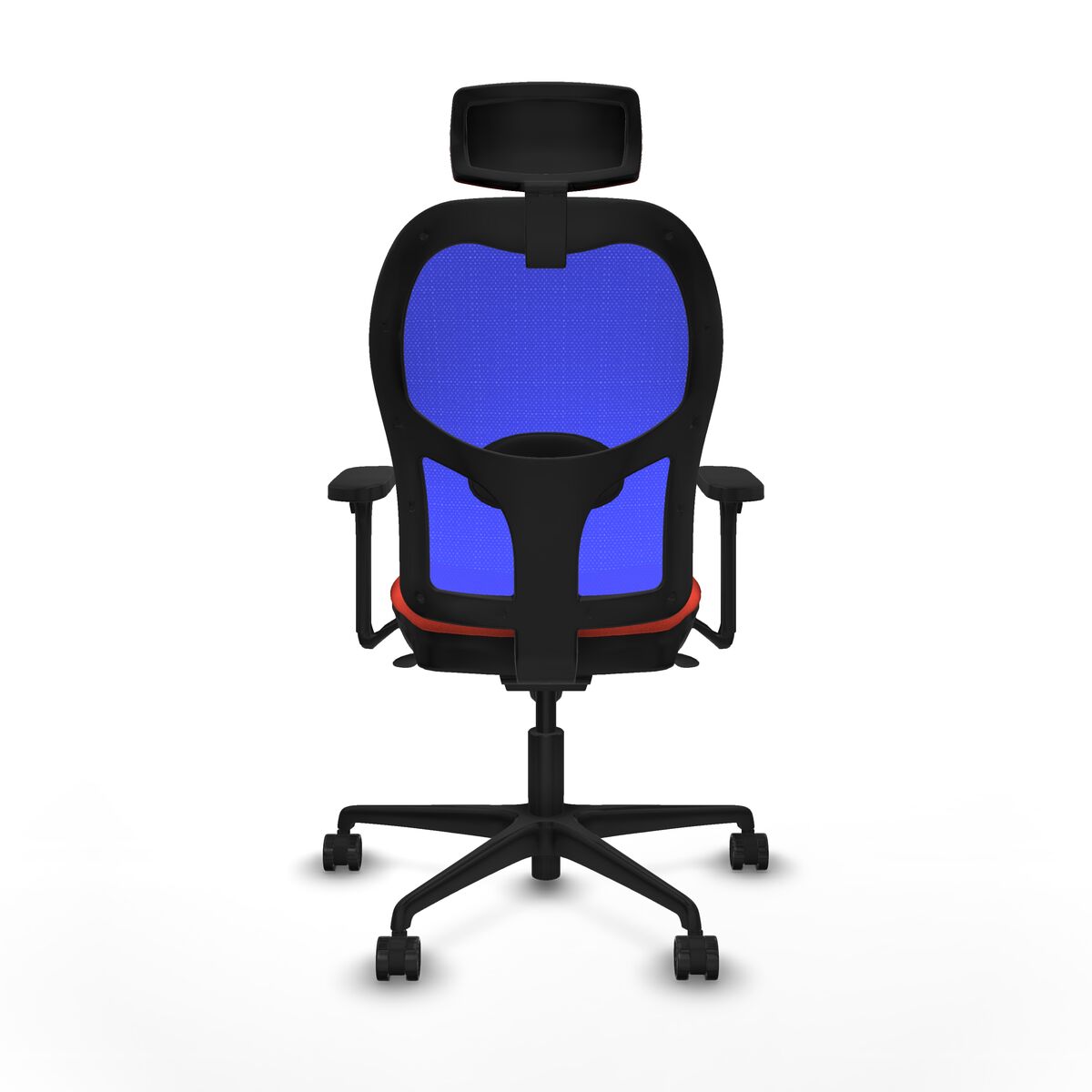 Silla de Oficina Piqueras y Crespo 3D036N2 Naranja Oscuro