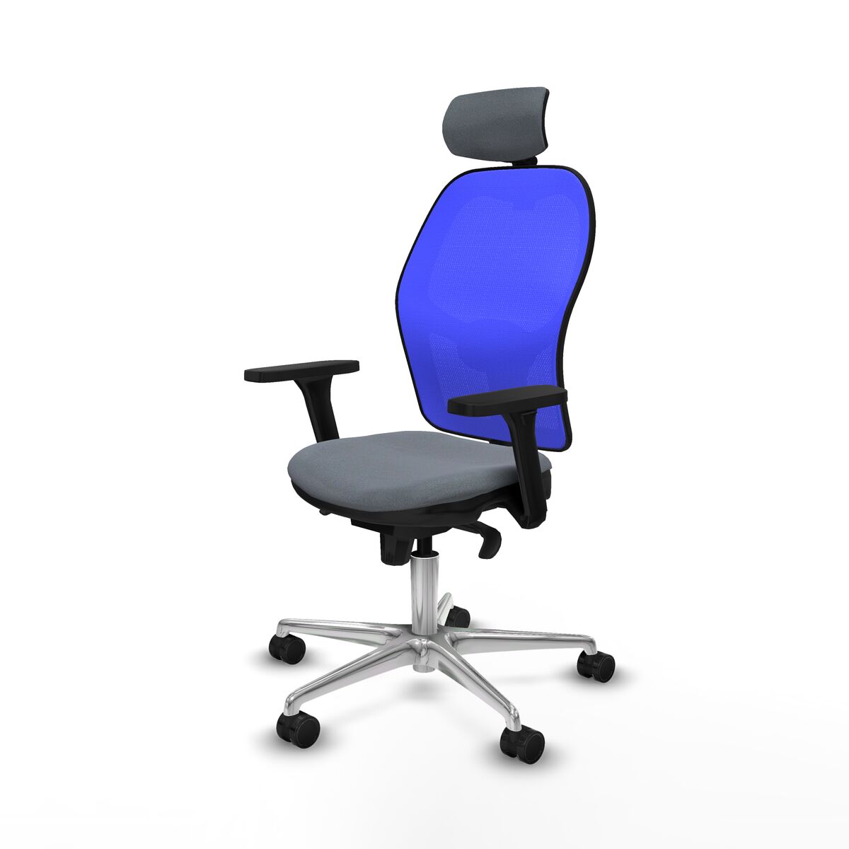 Silla de Oficina Piqueras y Crespo 3D086N2 Gris