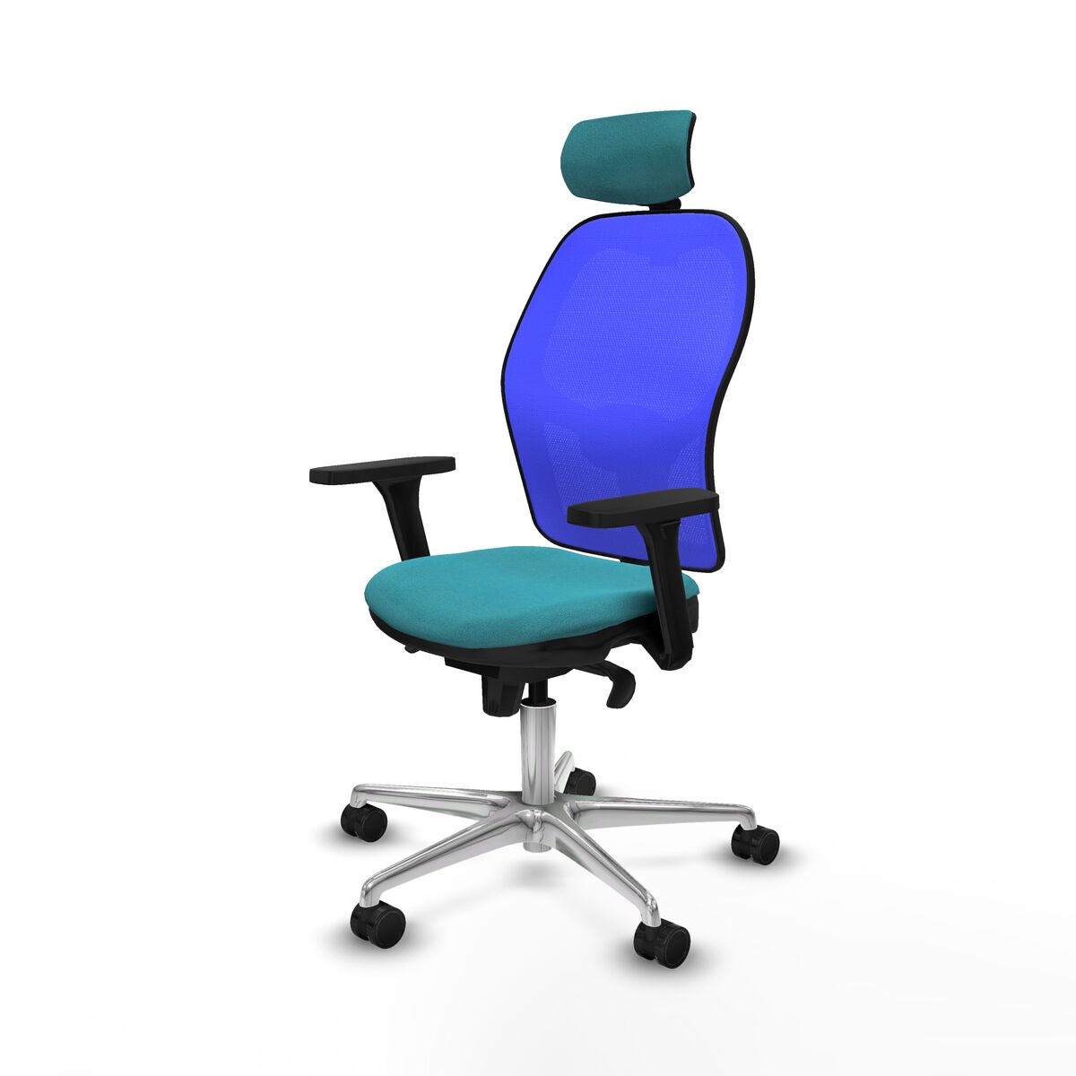 Silla de Oficina Piqueras y Crespo 3D086N2 Turquesa