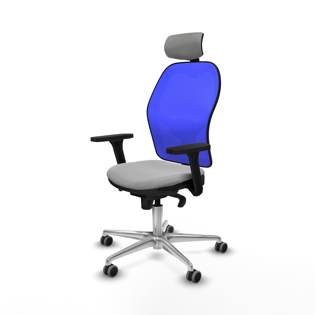 Silla de Oficina Piqueras y Crespo 3D086G2 Gris claro