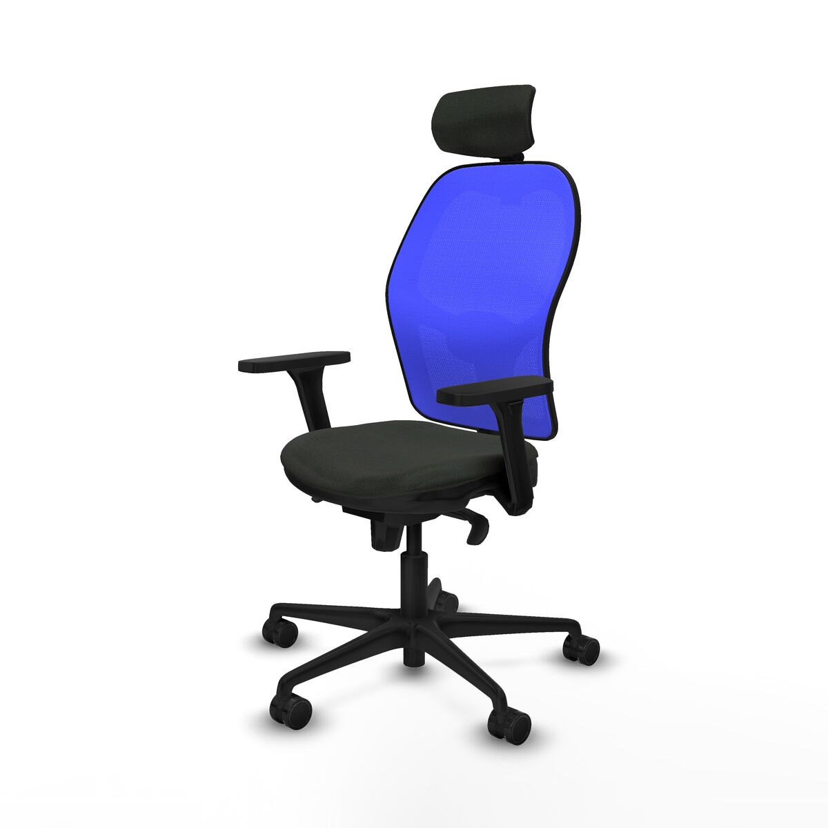 Silla de Oficina Piqueras y Crespo 3D036N2 Negro