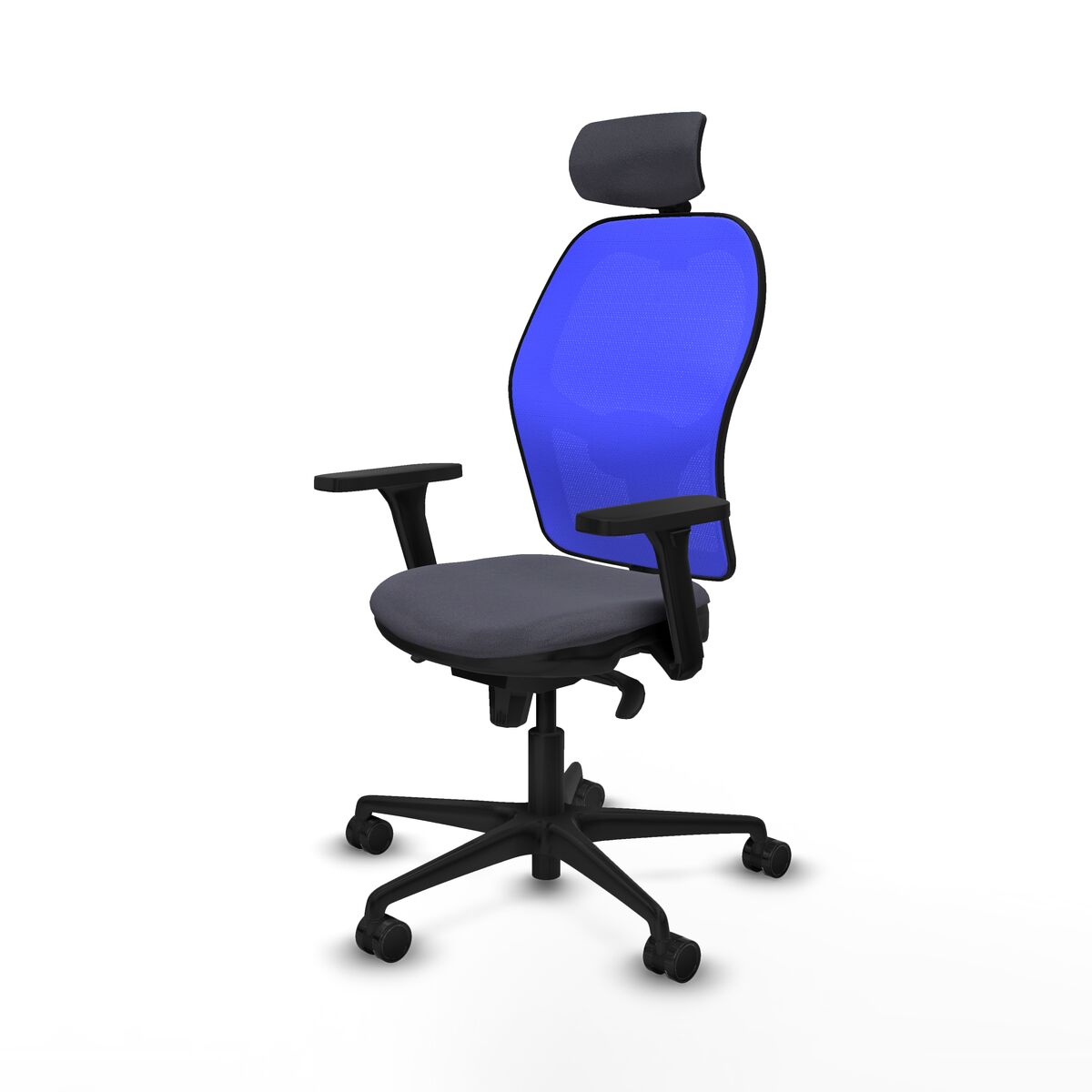 Silla de Oficina Piqueras y Crespo 3D036N2 Gris oscuro