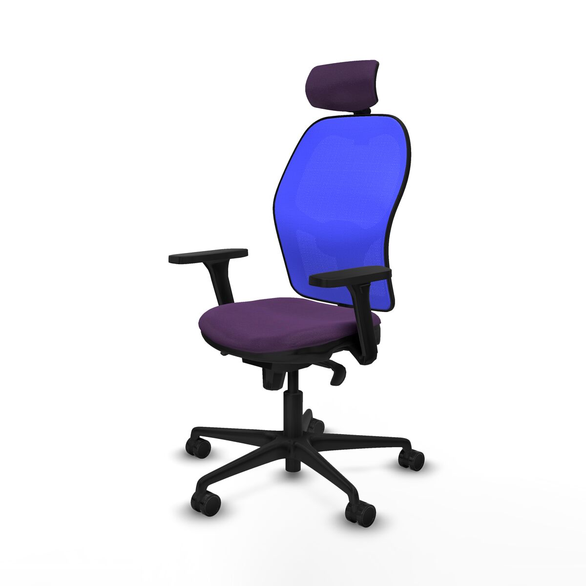 Silla de Oficina Piqueras y Crespo 3D036N2 Morado