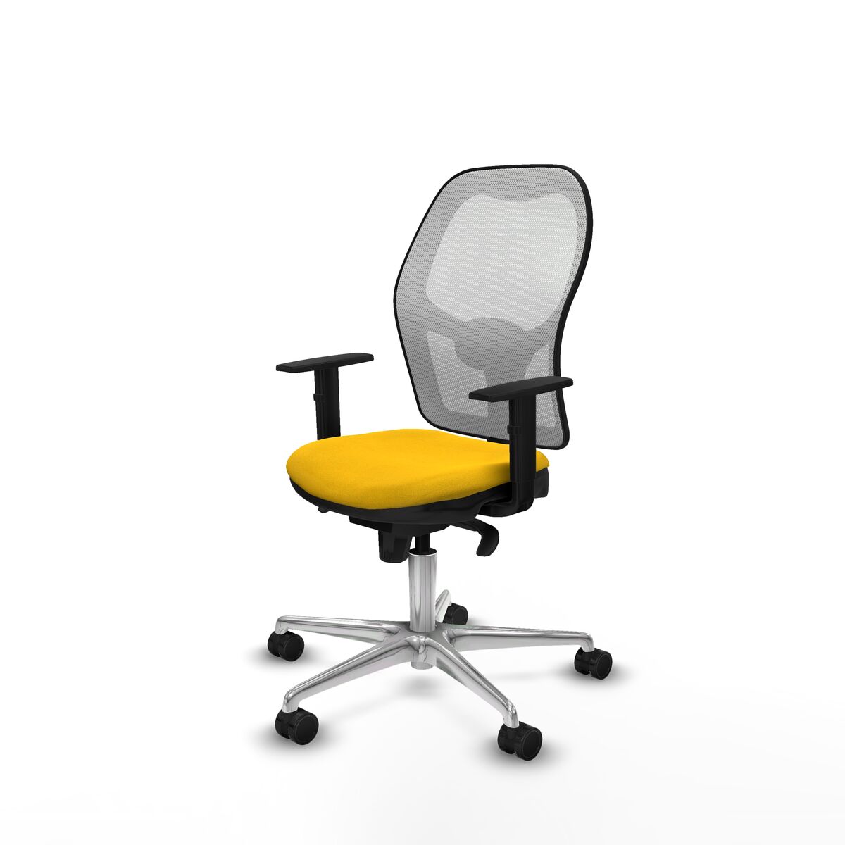 Silla de Oficina Piqueras y Crespo 1D086N0 Amarillo