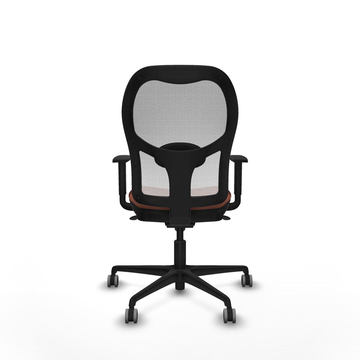 Silla de Oficina Piqueras y Crespo 1D036G0 Blanco Marrón