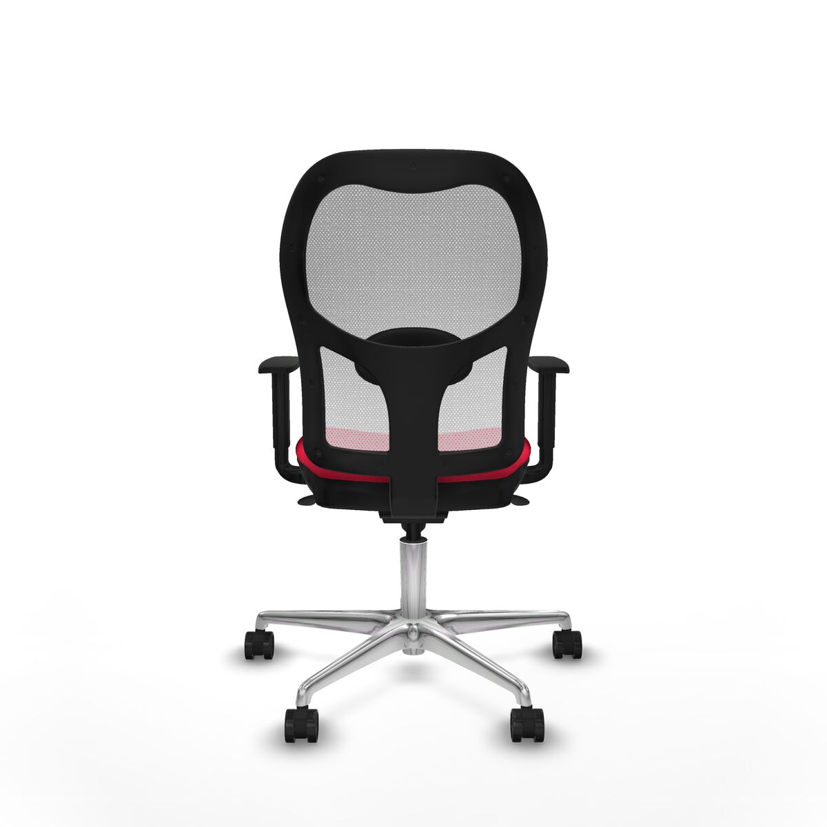 Silla de Oficina Piqueras y Crespo 1D086N0 Rojo