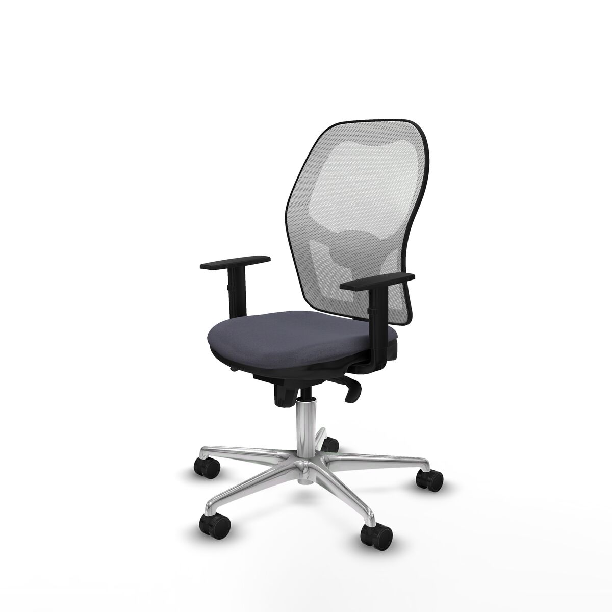 Silla de Oficina Piqueras y Crespo 1D086N0 Gris oscuro