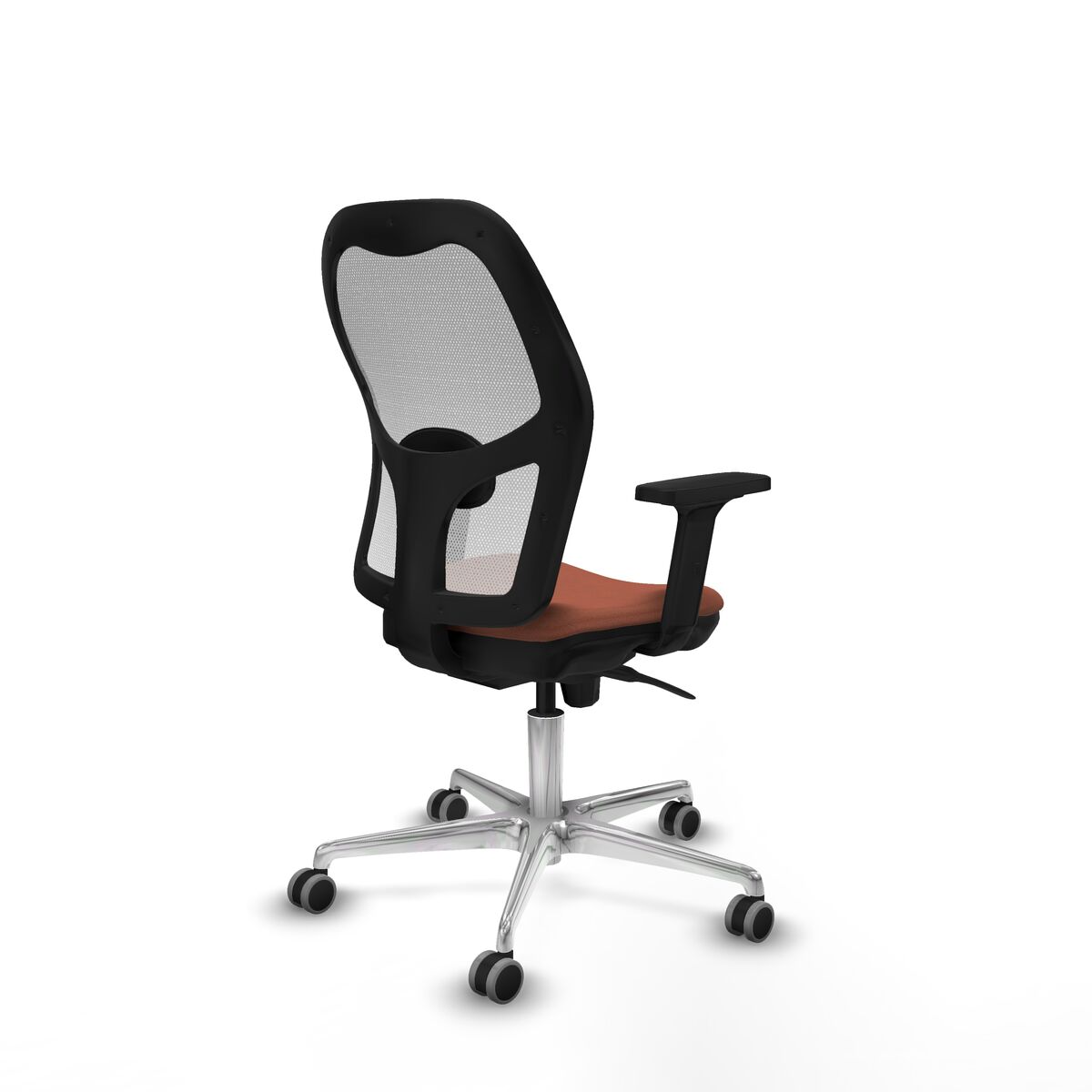 Silla de Oficina Piqueras y Crespo 2D086G0 Blanco Marrón