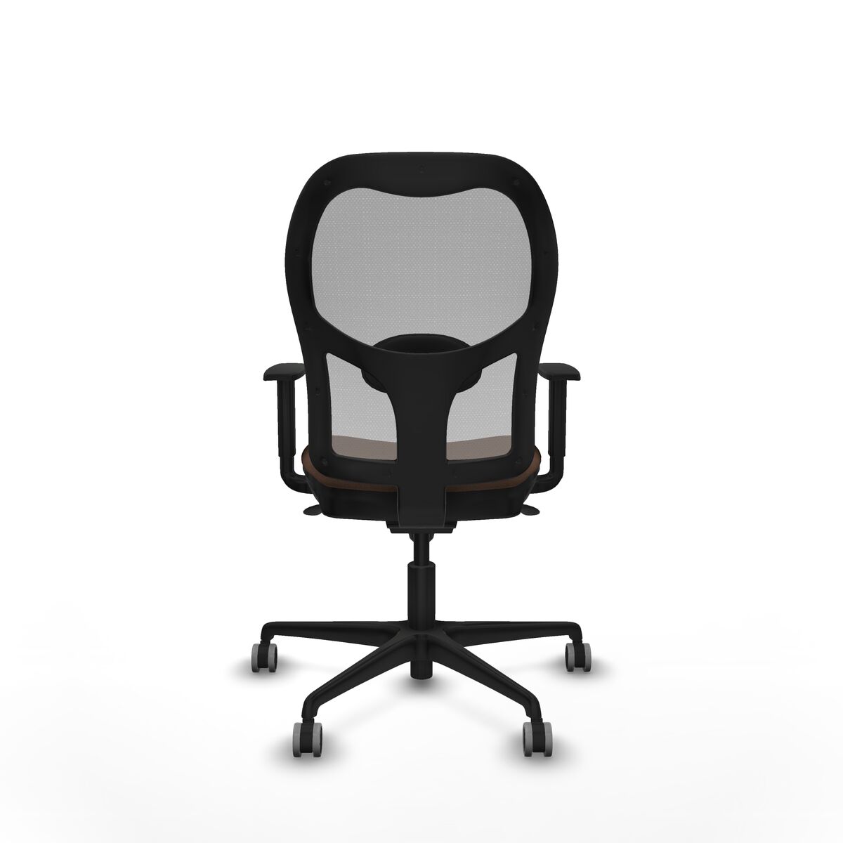 Silla de Oficina Piqueras y Crespo 1D036G0 Gris Marrón oscuro