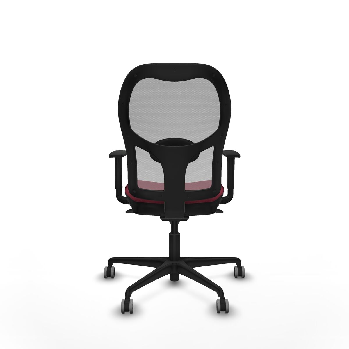 Silla de Oficina Piqueras y Crespo 1D036G0 Granate