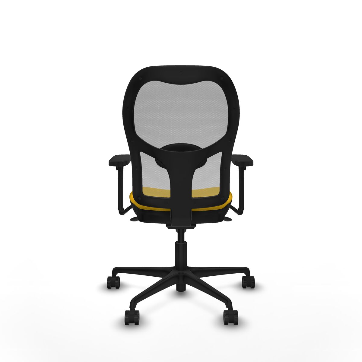 Silla de Oficina Piqueras y Crespo 3D036N0 Amarillo