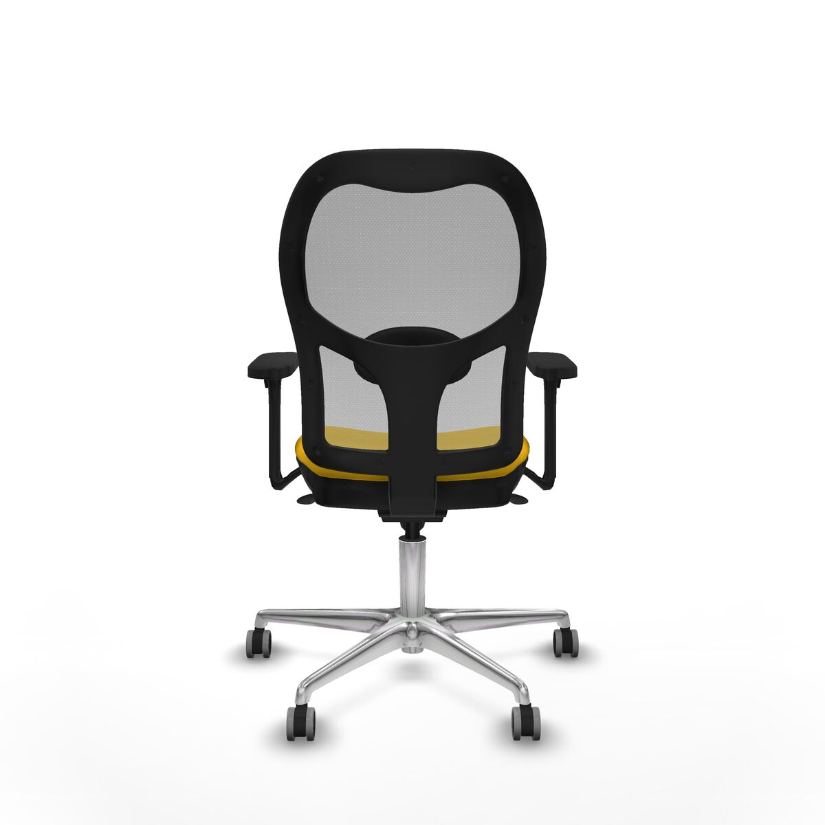 Silla de Oficina Piqueras y Crespo 3D086G0 Amarillo