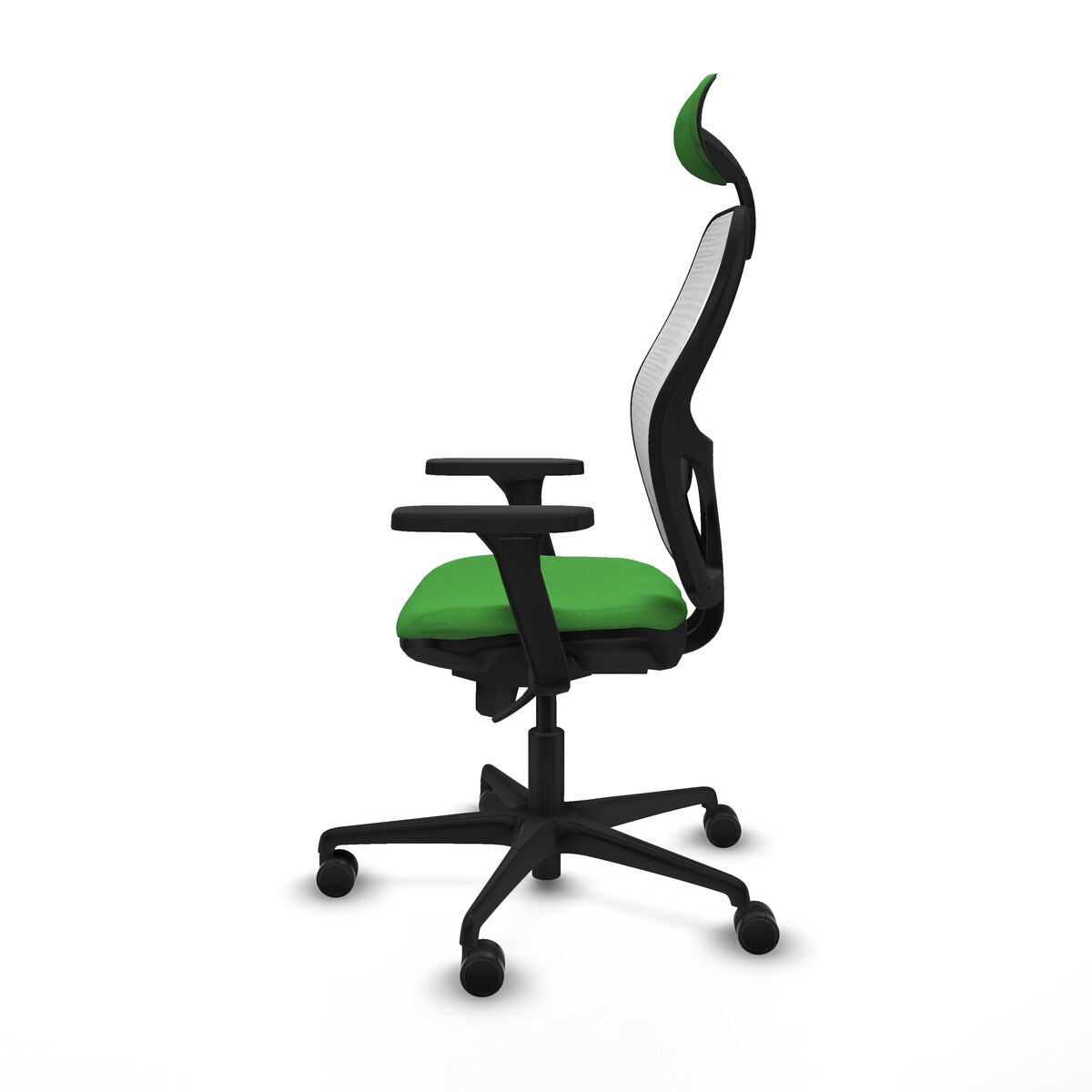 Silla de Oficina con Cabecero Piqueras y Crespo 3D036N1 Verde
