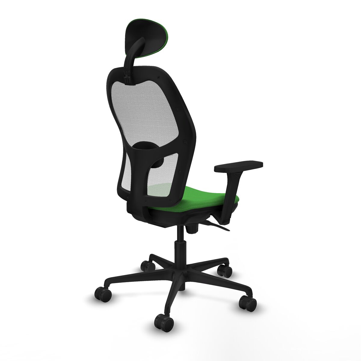 Silla de Oficina con Cabecero Piqueras y Crespo 3D036N1 Verde