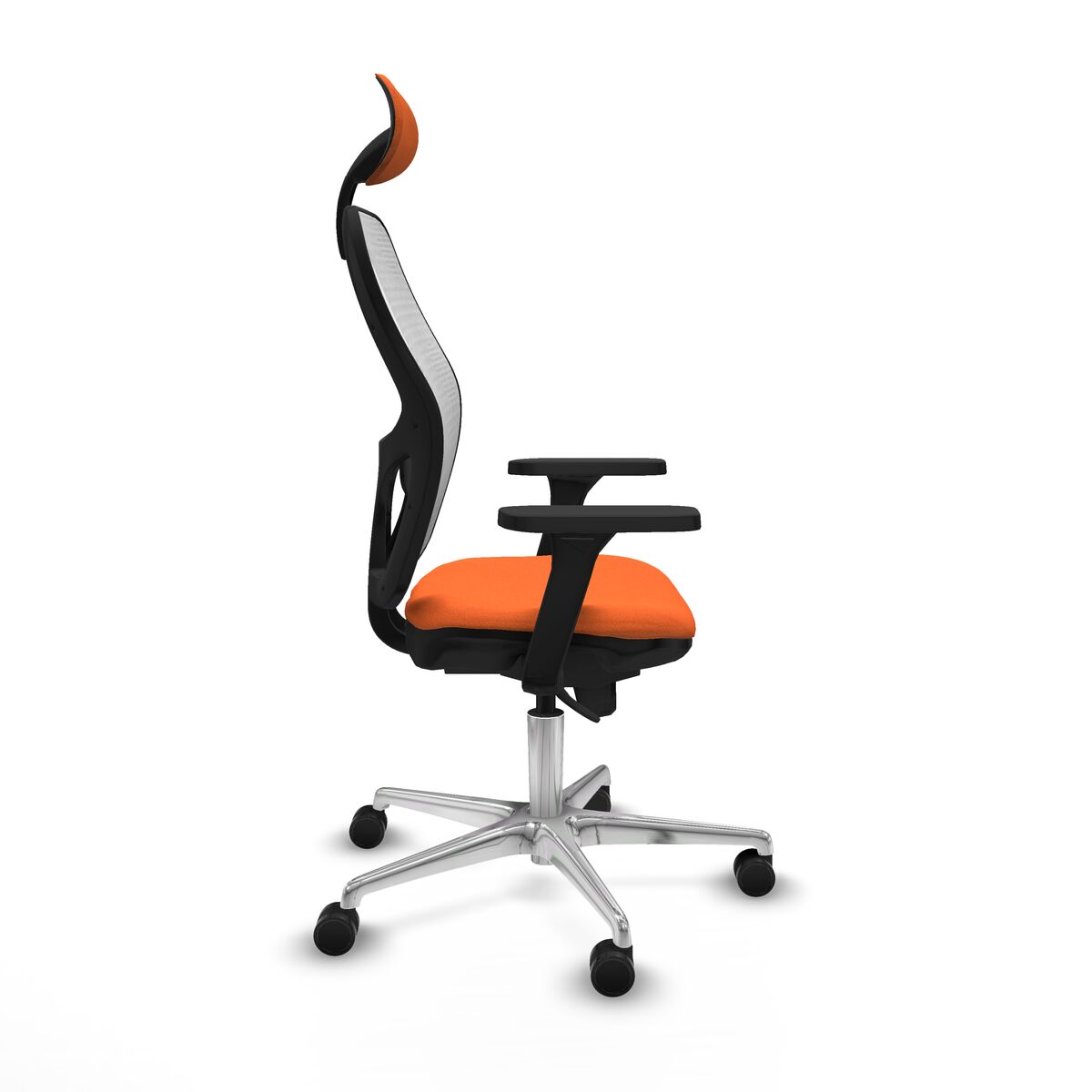 Silla de Oficina con Cabecero Piqueras y Crespo 3D086N1 Naranja