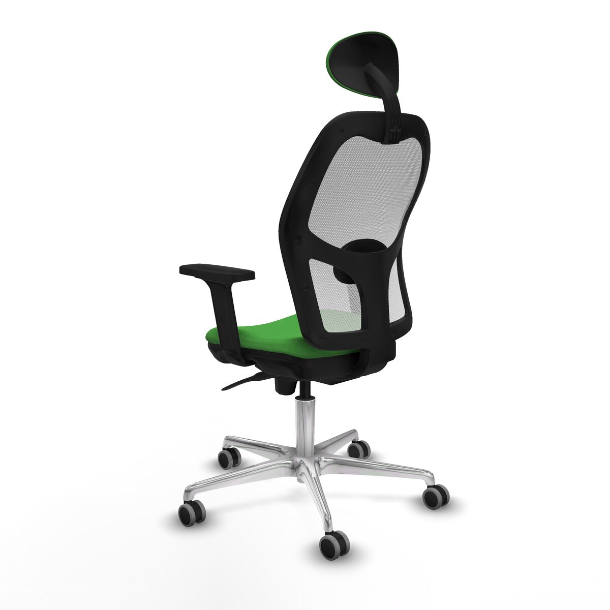 Silla de Oficina con Cabecero Piqueras y Crespo 2D086G1 Verde
