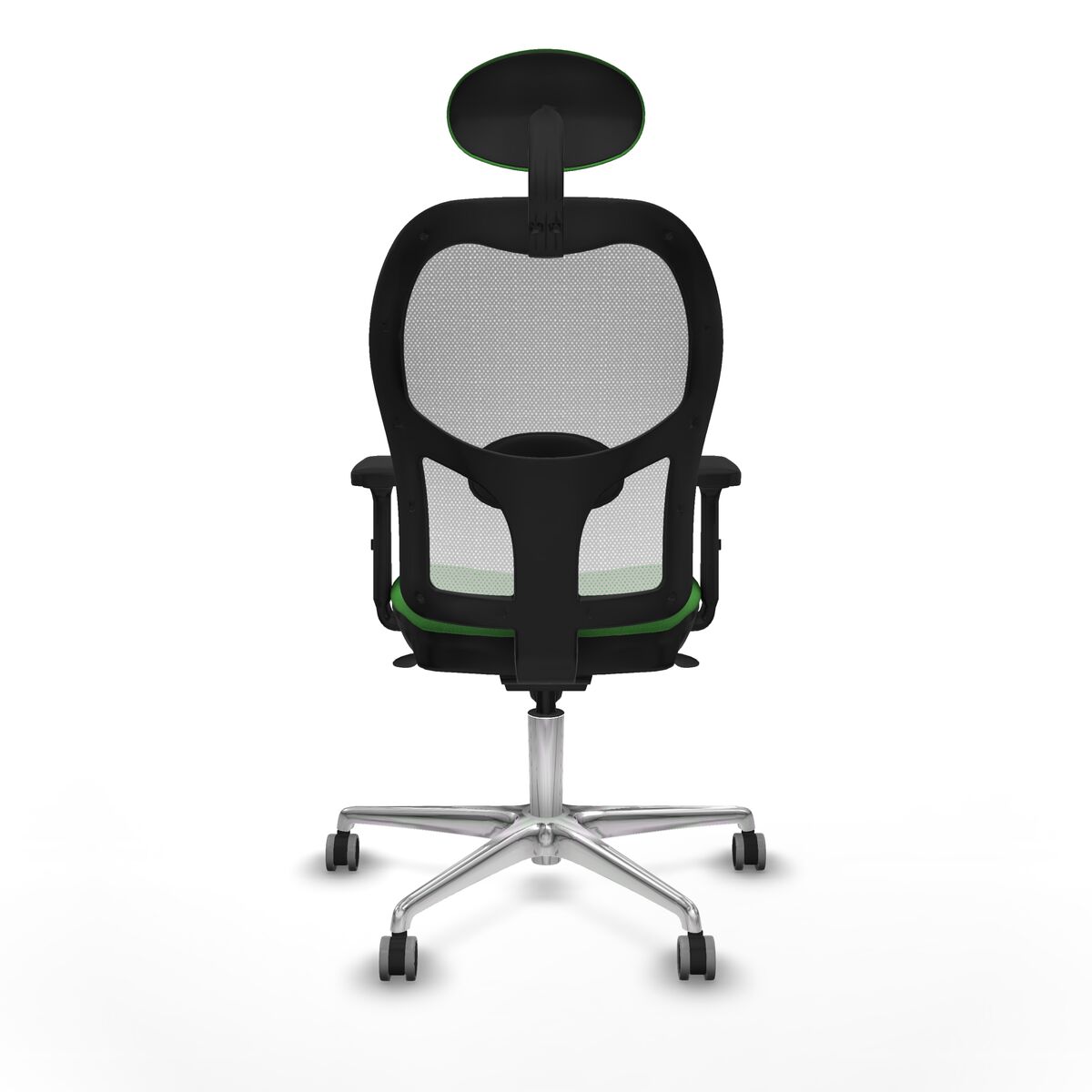 Silla de Oficina con Cabecero Piqueras y Crespo 2D086G1 Verde