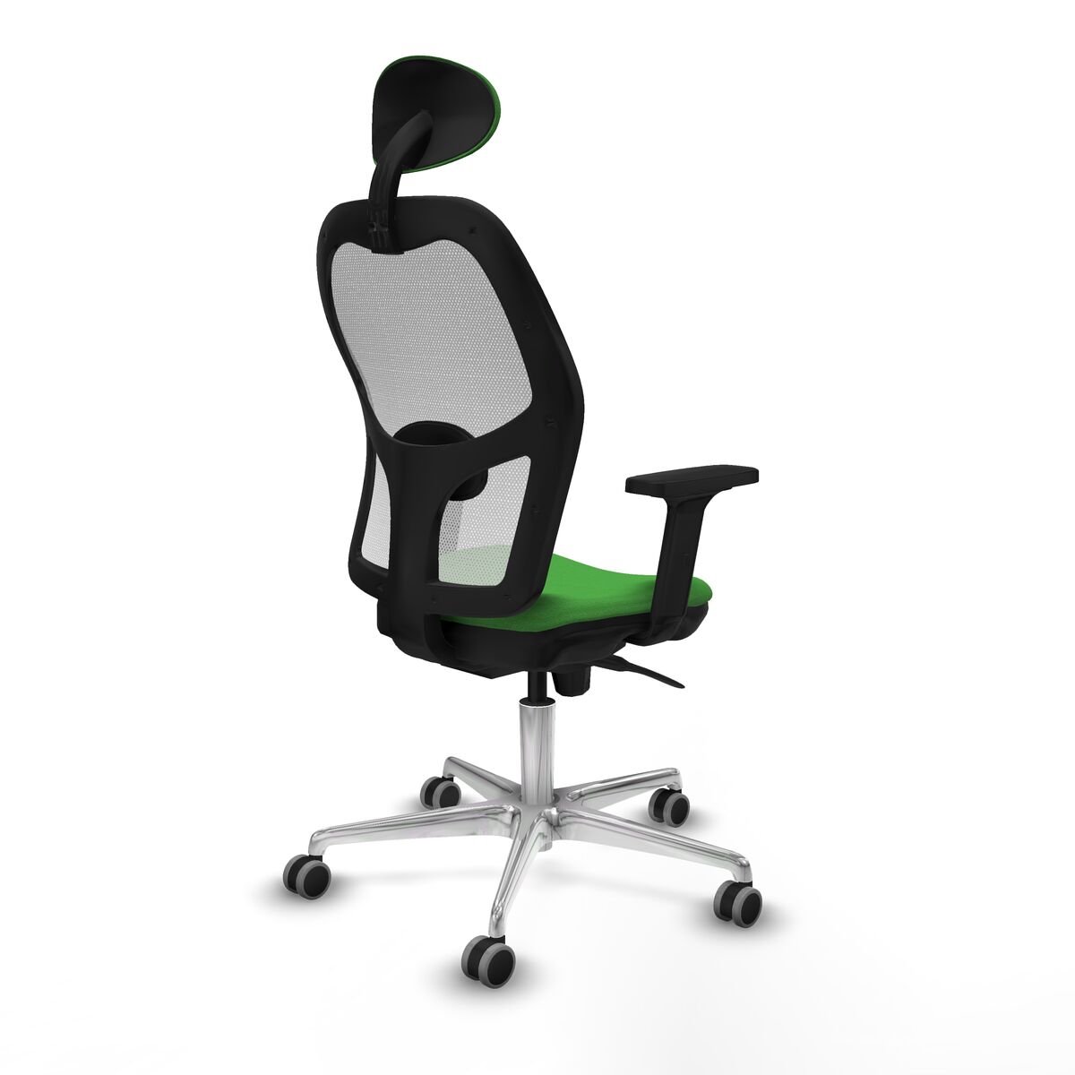 Silla de Oficina con Cabecero Piqueras y Crespo 2D086G1 Verde