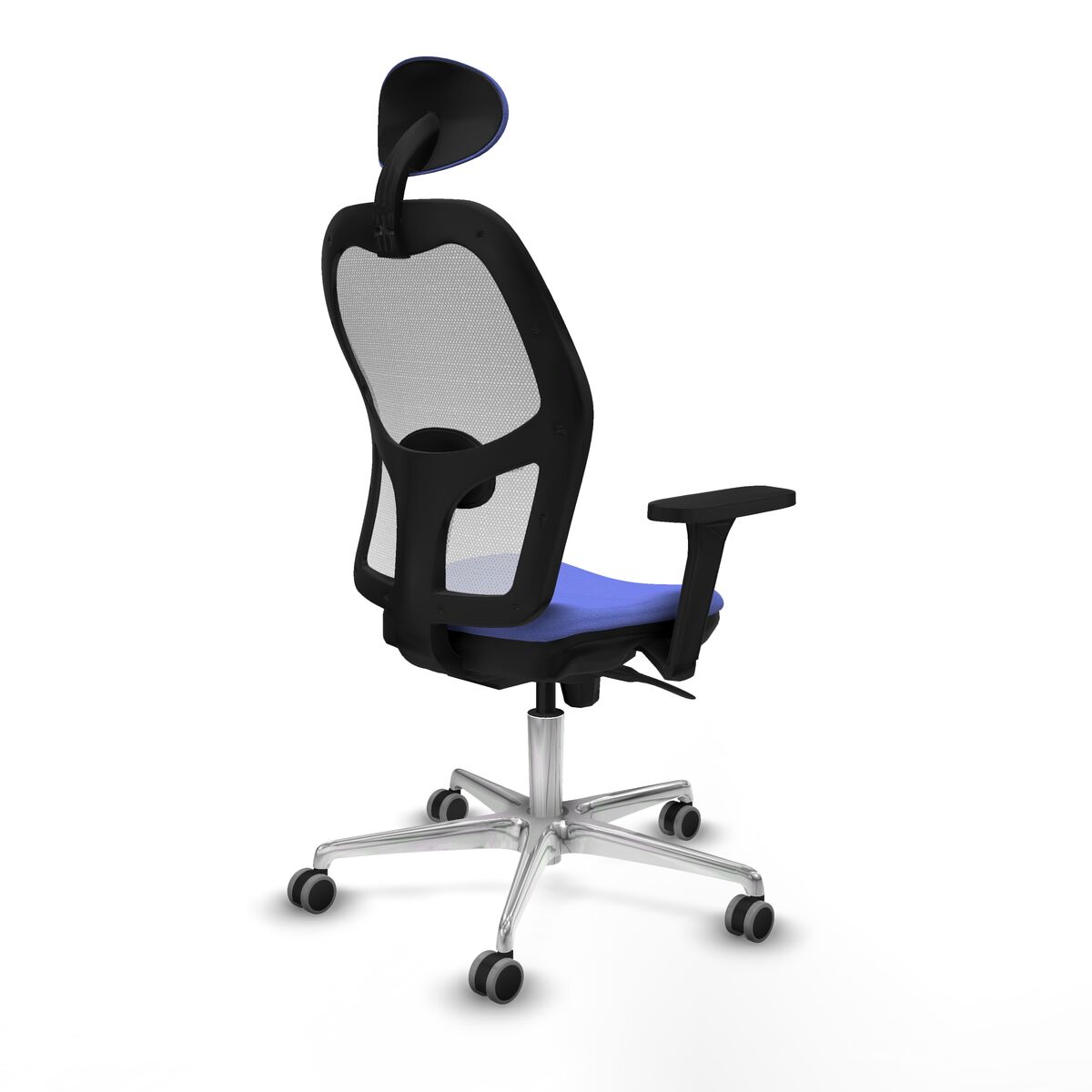 Silla de Oficina con Cabecero Piqueras y Crespo 3D086G1 Azul claro