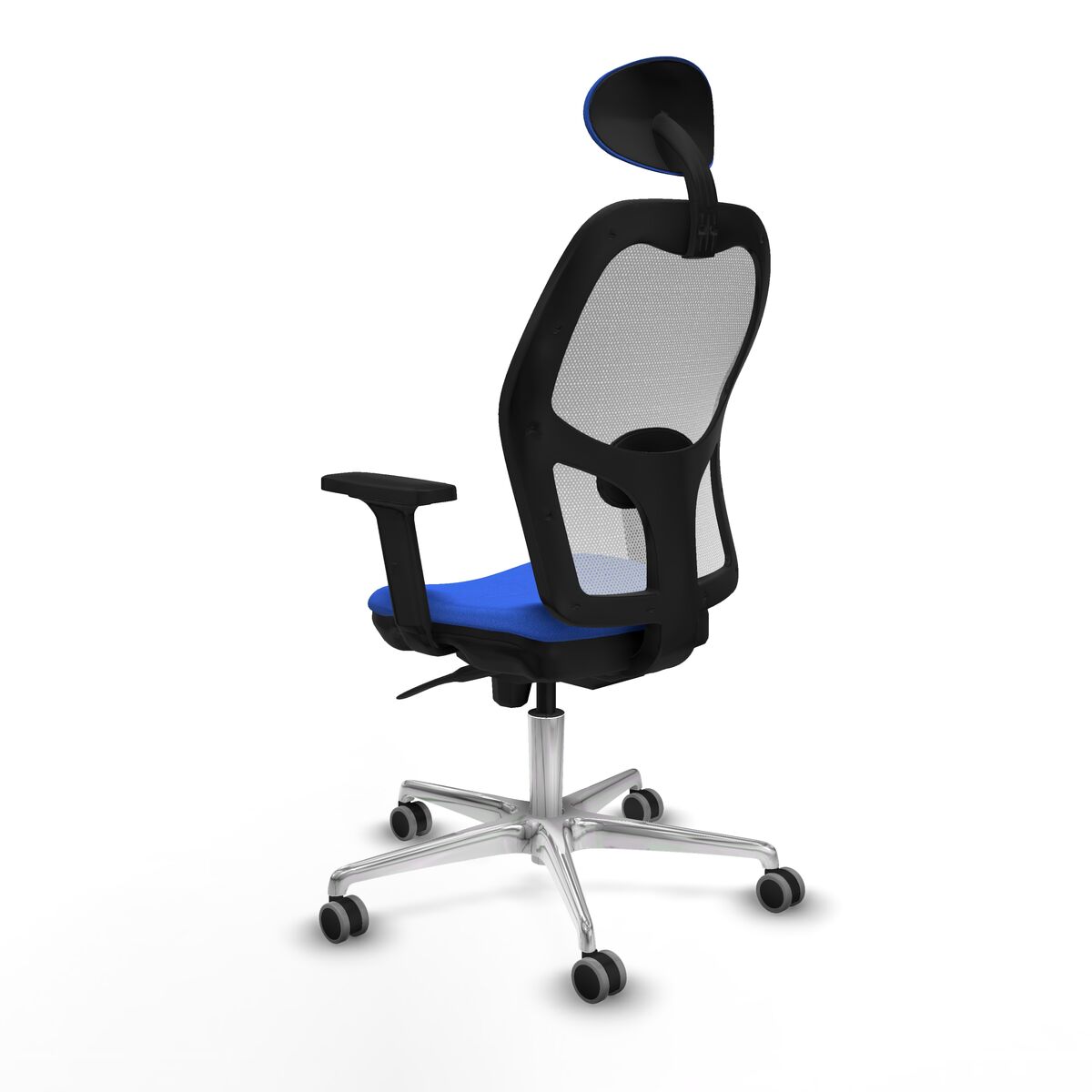 Silla de Oficina con Cabecero Piqueras y Crespo 2D086G1 Azul