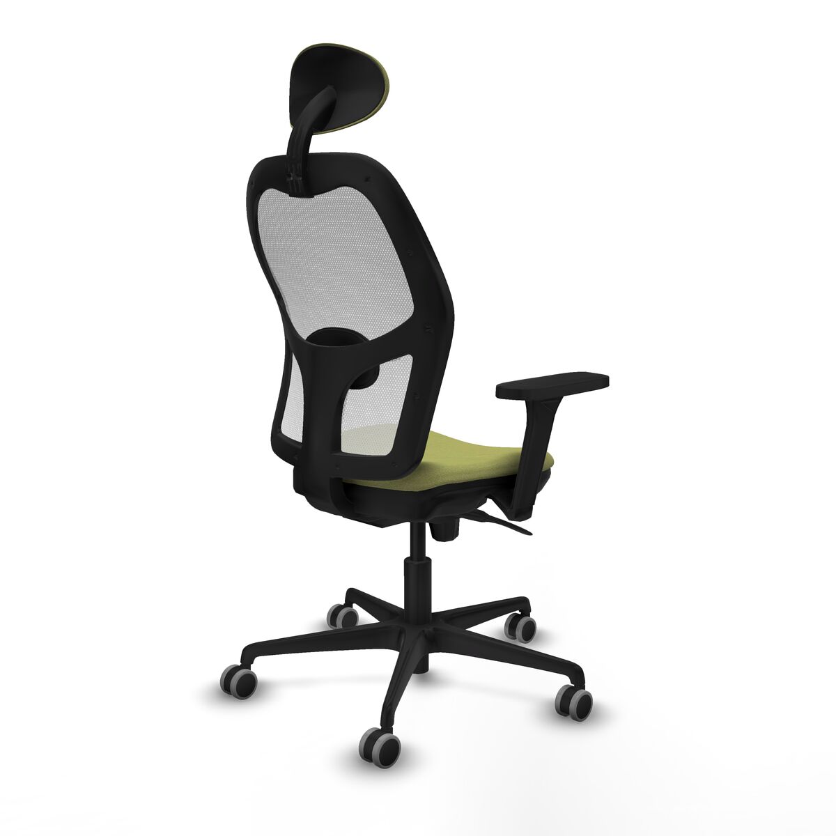 Silla de Oficina con Cabecero Piqueras y Crespo 3D036G1 Verde