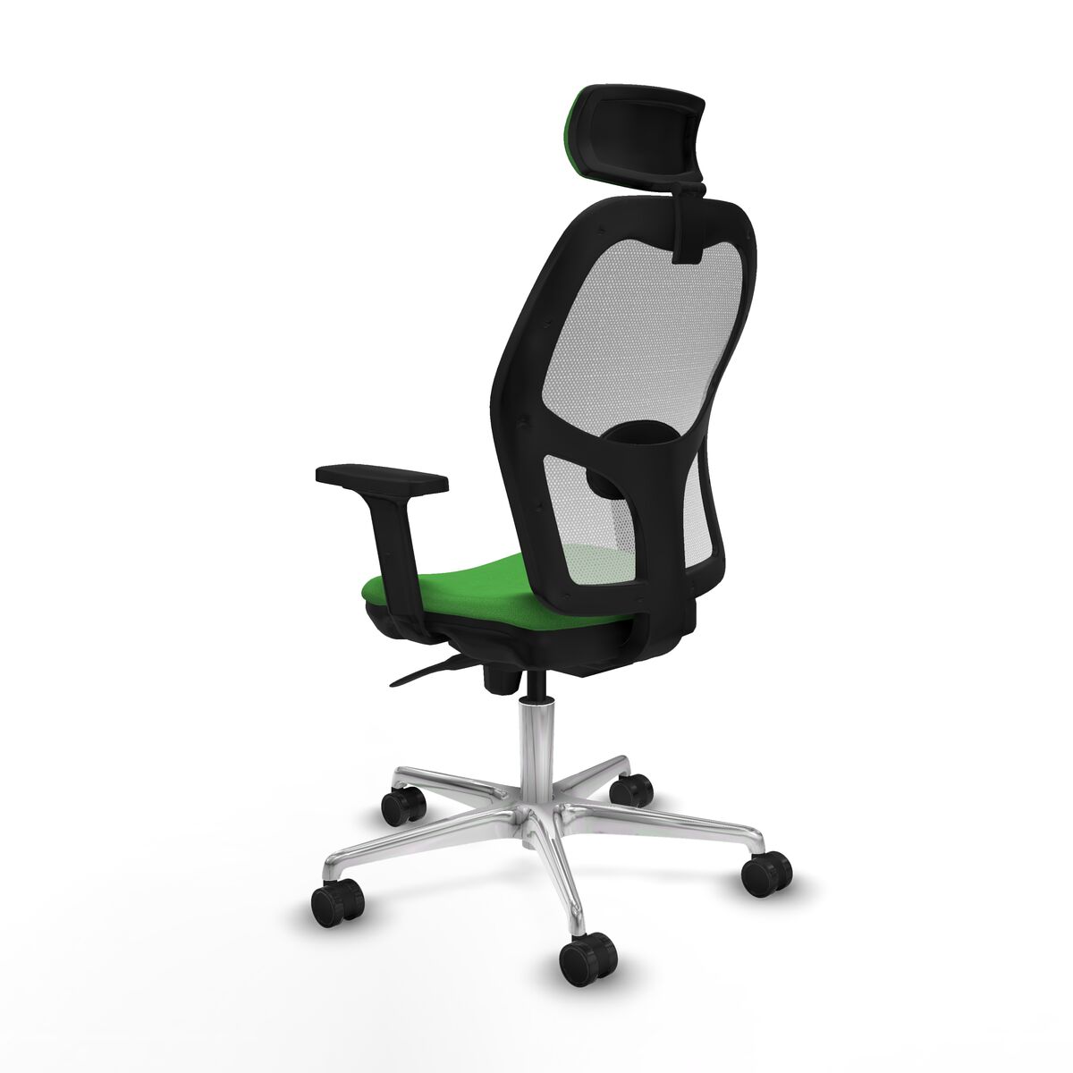 Silla de Oficina con Cabecero Piqueras y Crespo 2D086N2 Verde