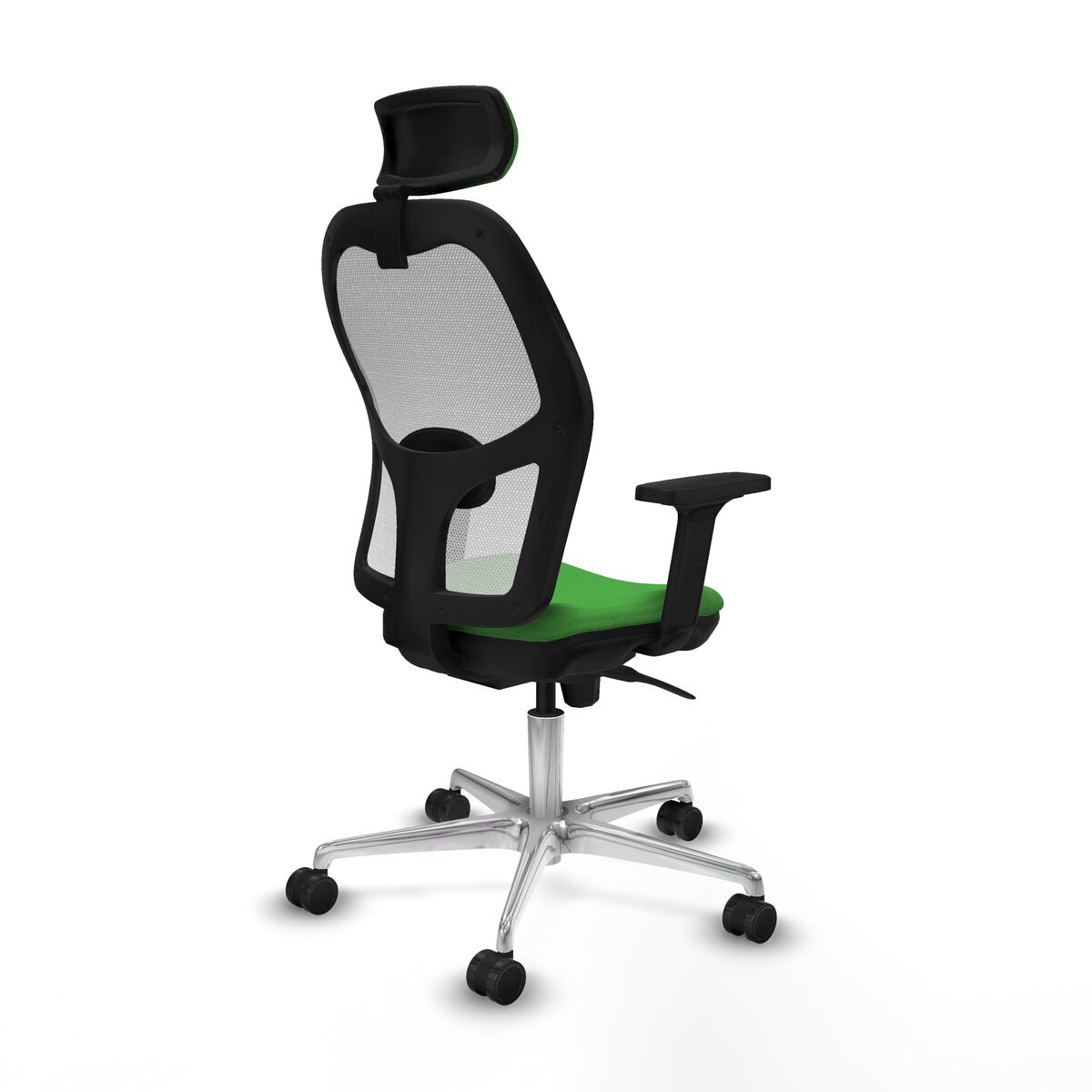 Silla de Oficina con Cabecero Piqueras y Crespo 2D086N2 Verde