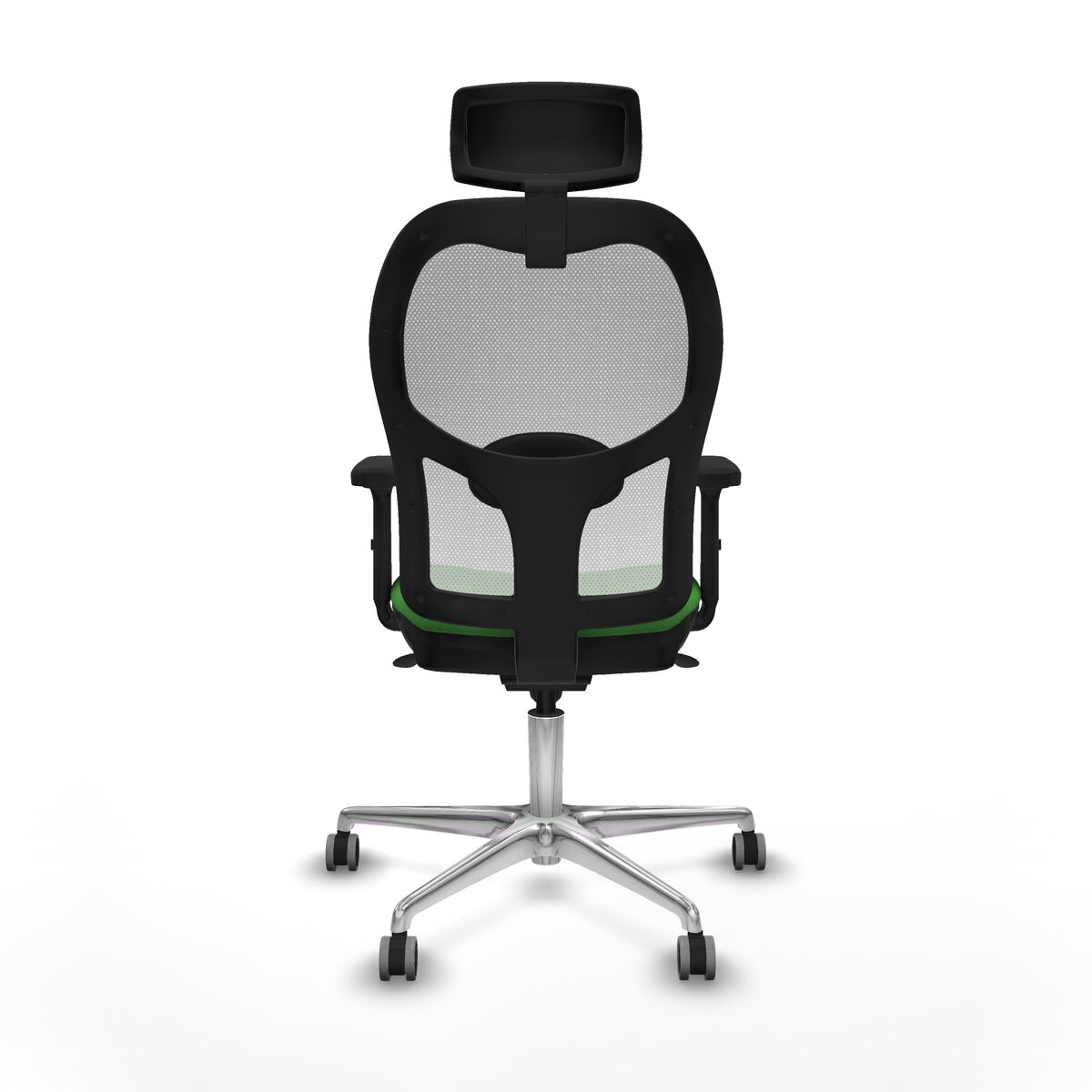 Silla de Oficina con Cabecero Piqueras y Crespo 2D086G2 Verde