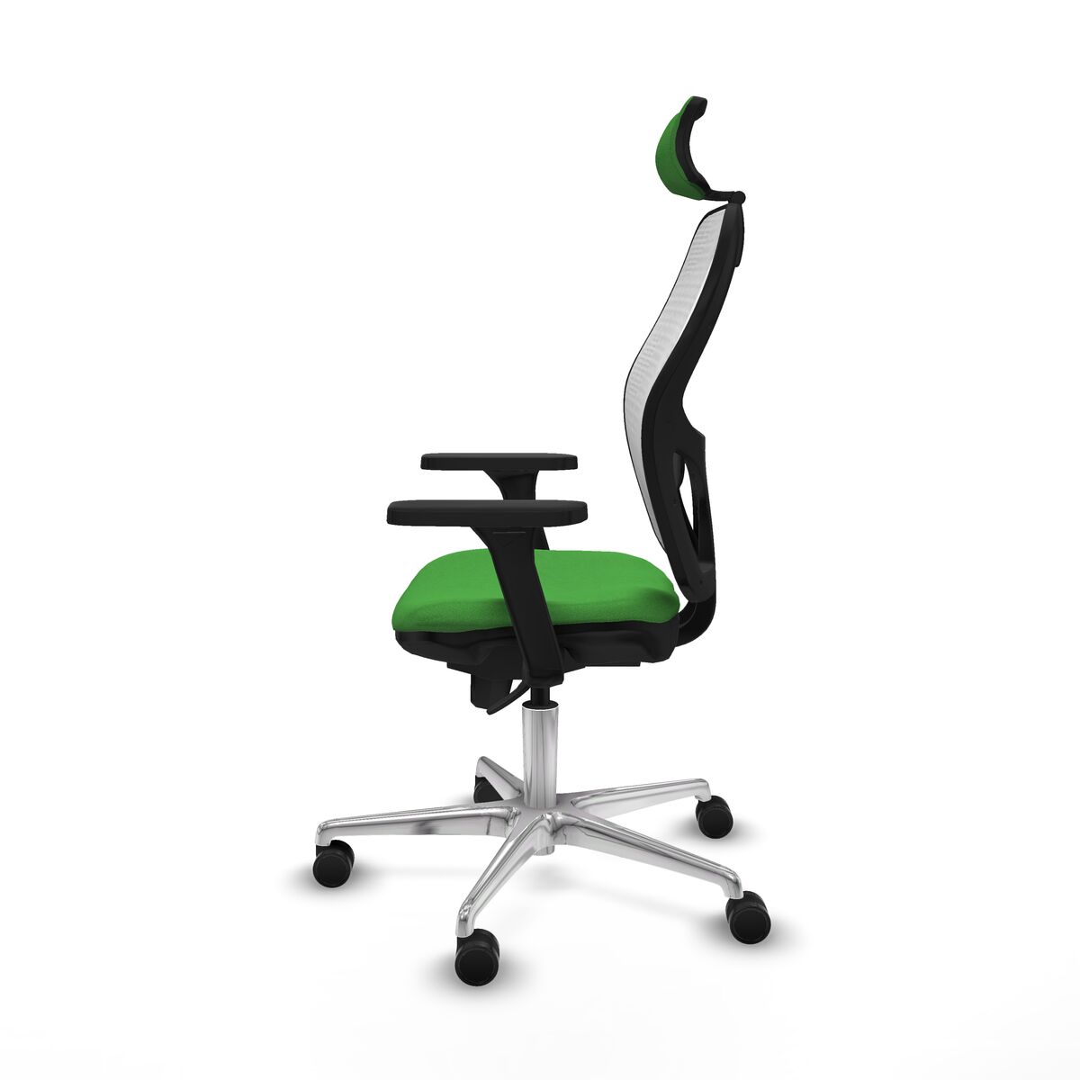 Silla de Oficina con Cabecero Piqueras y Crespo 3D086N2 Verde