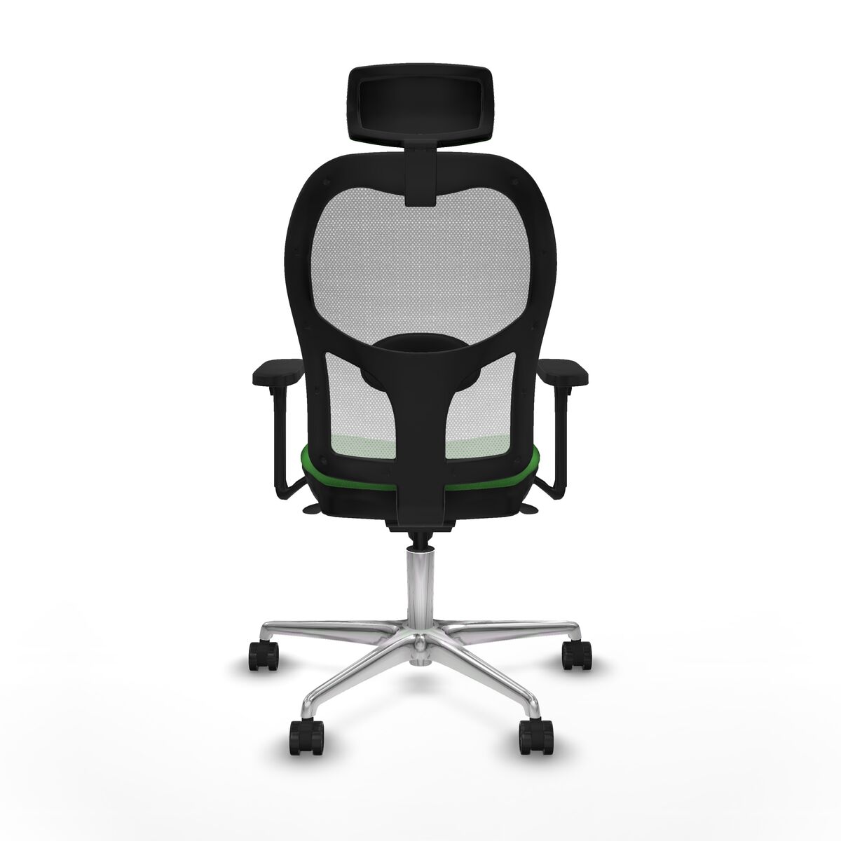 Silla de Oficina con Cabecero Piqueras y Crespo 3D086N2 Verde