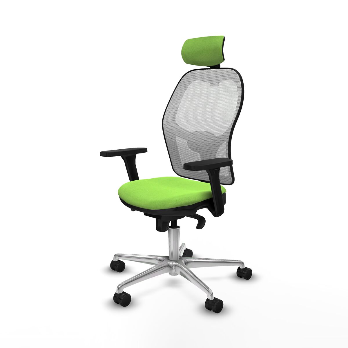 Silla de Oficina con Cabecero Piqueras y Crespo 3D086N2 Pistacho