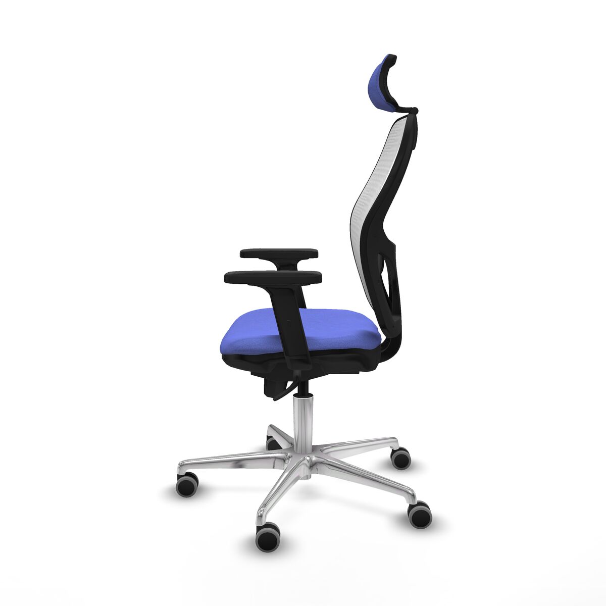 Silla de Oficina con Cabecero Piqueras y Crespo 2D086G2 Azul claro