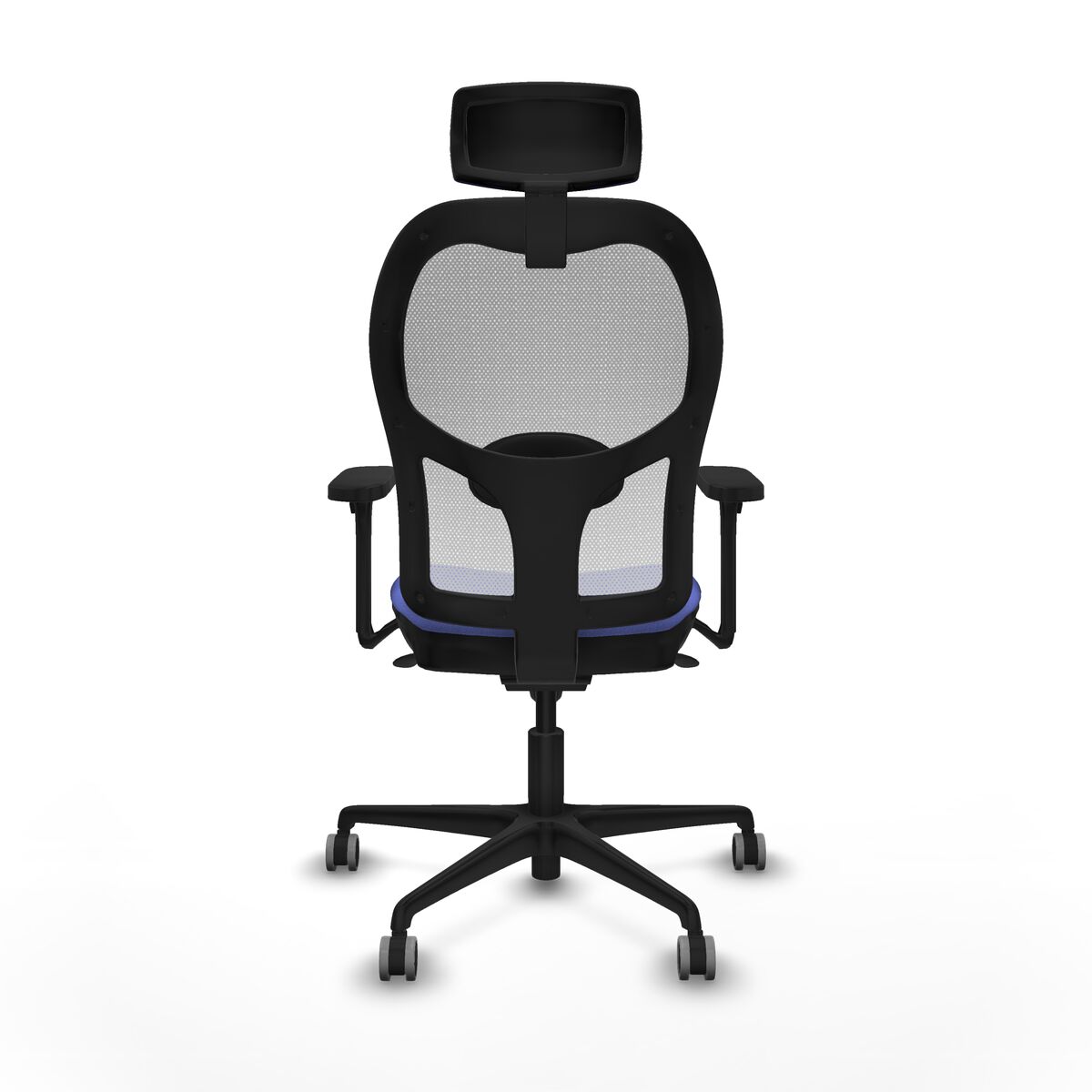 Silla de Oficina con Cabecero Piqueras y Crespo 3D036G2 Azul claro