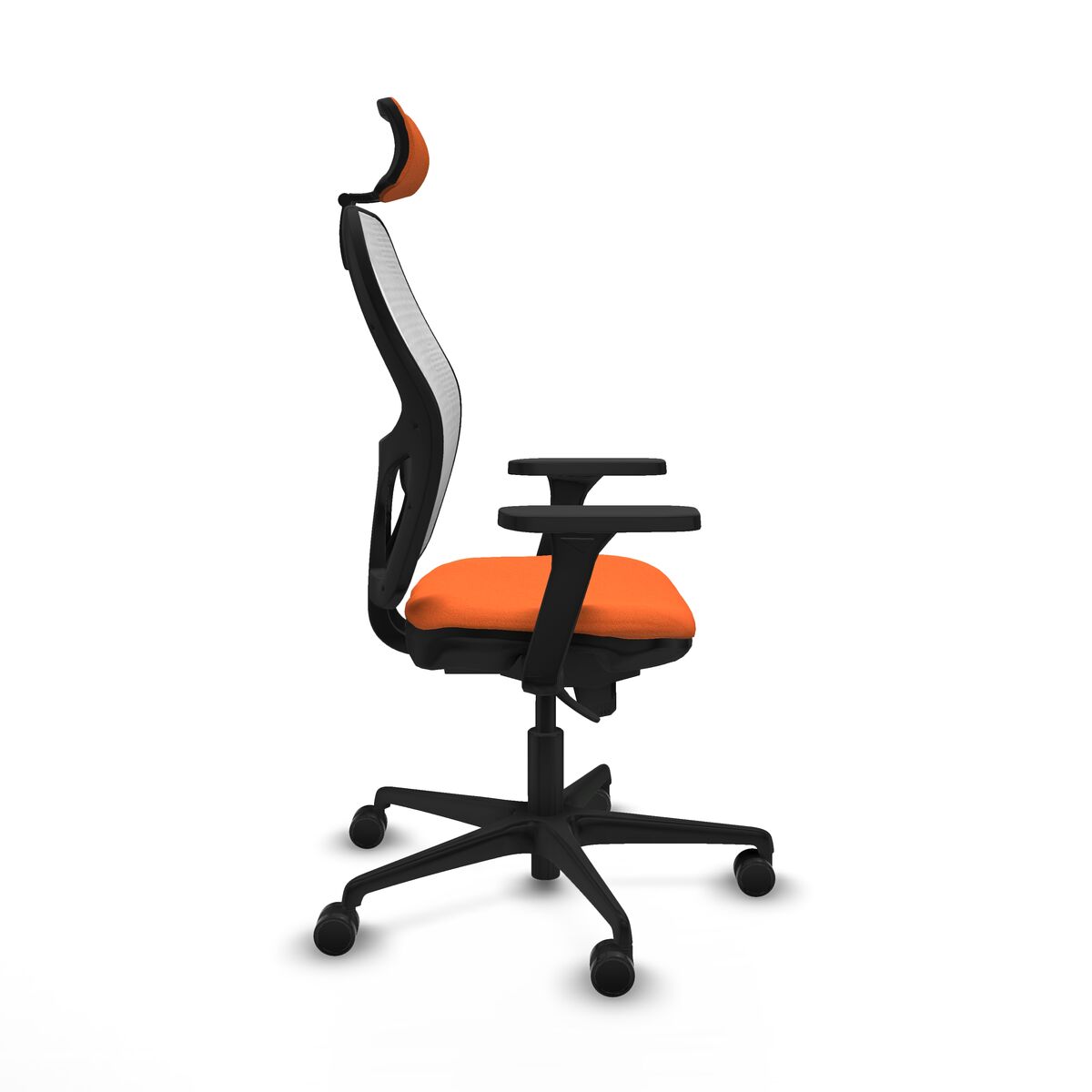 Silla de Oficina con Cabecero Piqueras y Crespo 3D036N2 Naranja